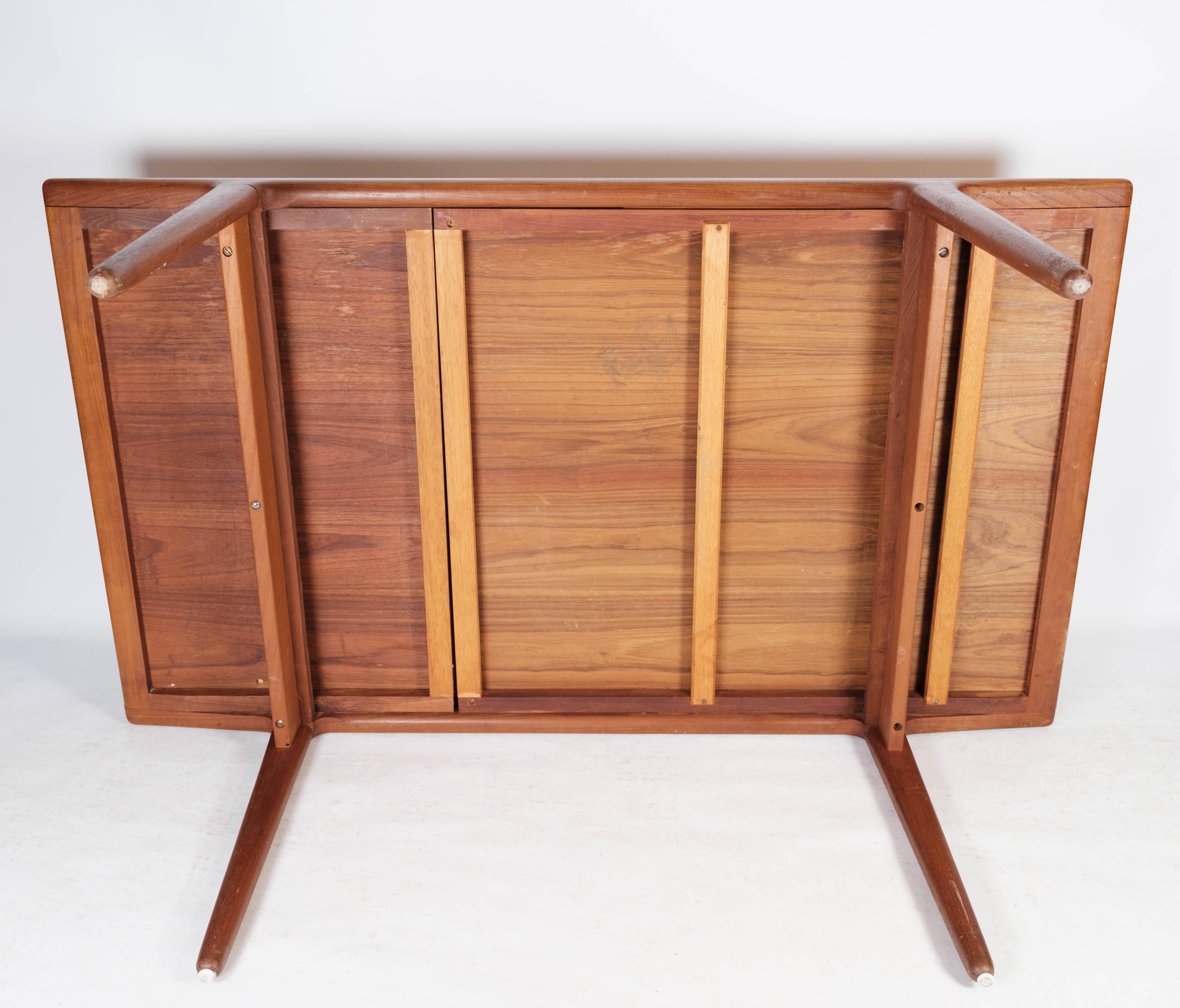 Dining Table in Teak by Johannes Andersen and Silkeborg Furniture, 1960s 8