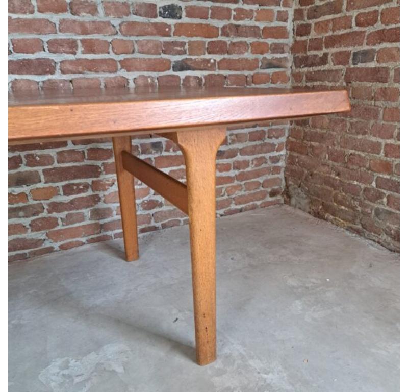 Dining Table in Teak, Denmark, 1960 In Good Condition For Sale In Torino, IT