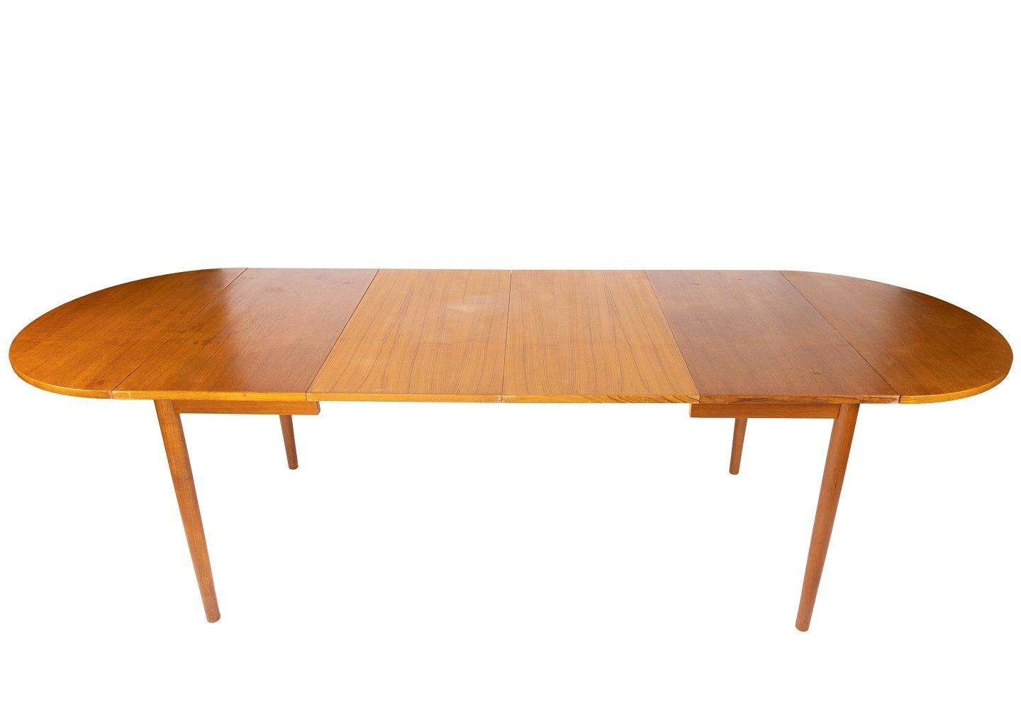 Scandinavian Modern Dining Table in Teak Designed by Arne Vodder from the 1960s For Sale