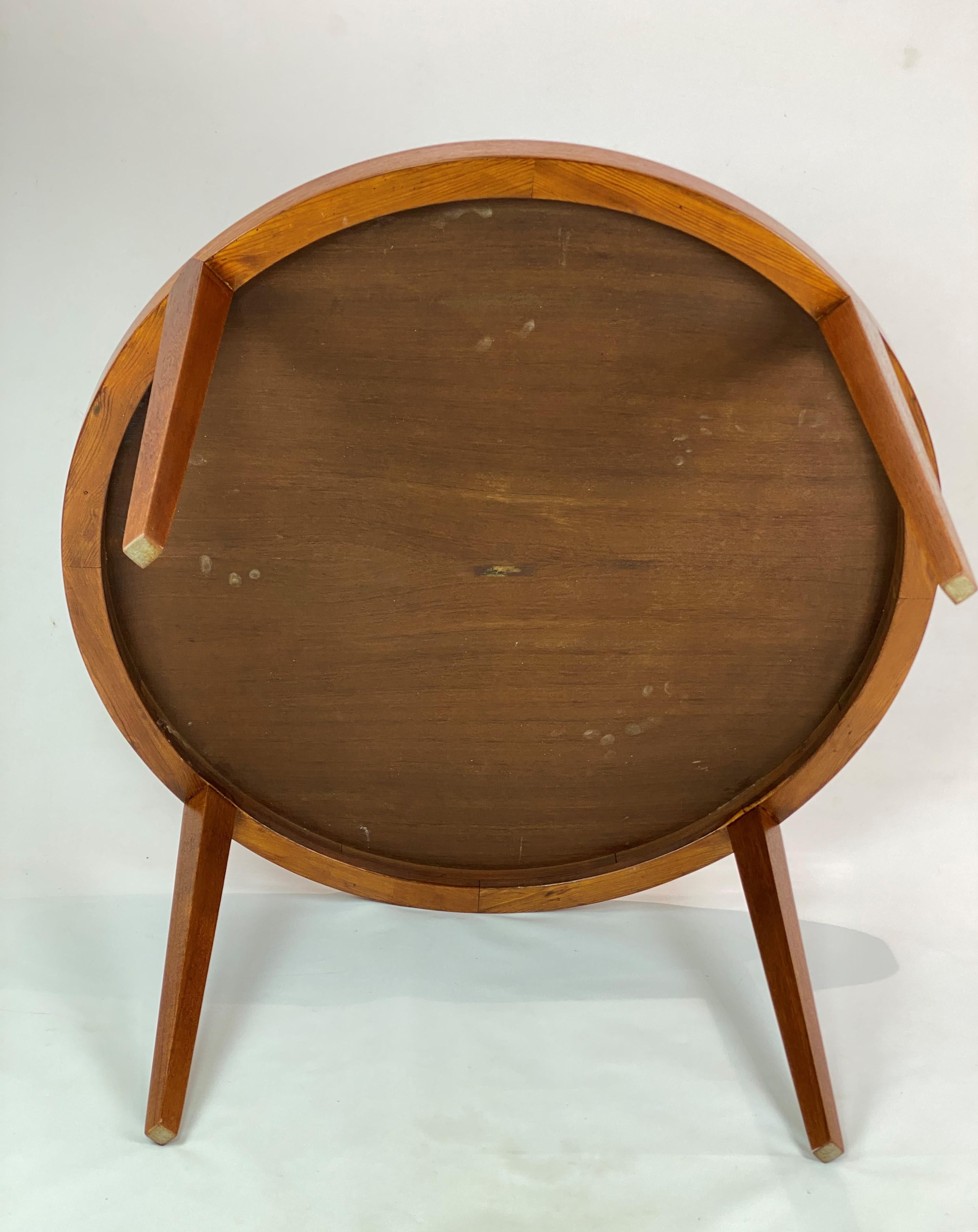 Table basse fabriquée en teck par Severin Hansen et Haslev Furniture à partir des années 1960 Bon état - En vente à Lejre, DK