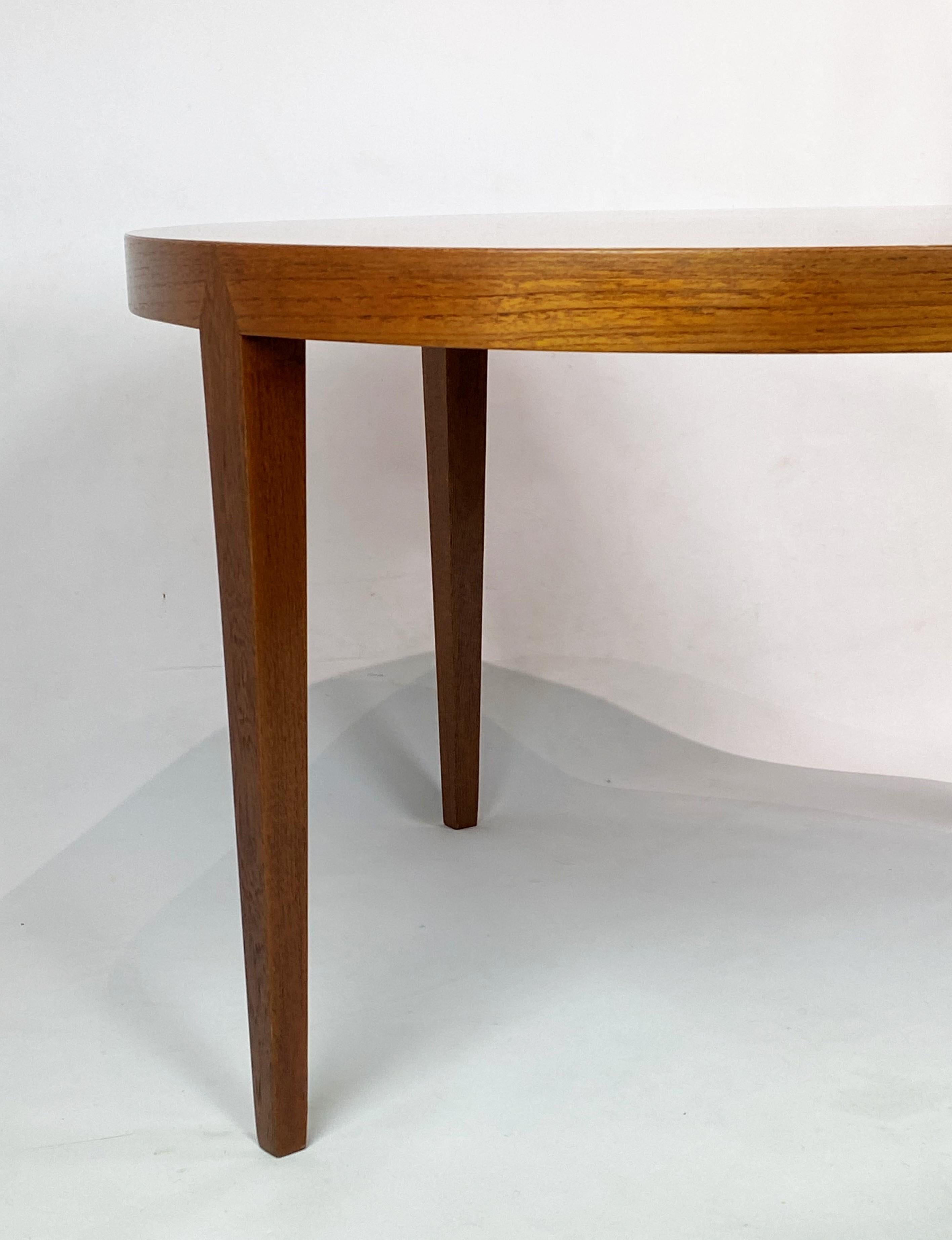 Coffee Table Made In Teak By Severin Hansen Made By Haslev Furniture From 1960s In Good Condition For Sale In Lejre, DK