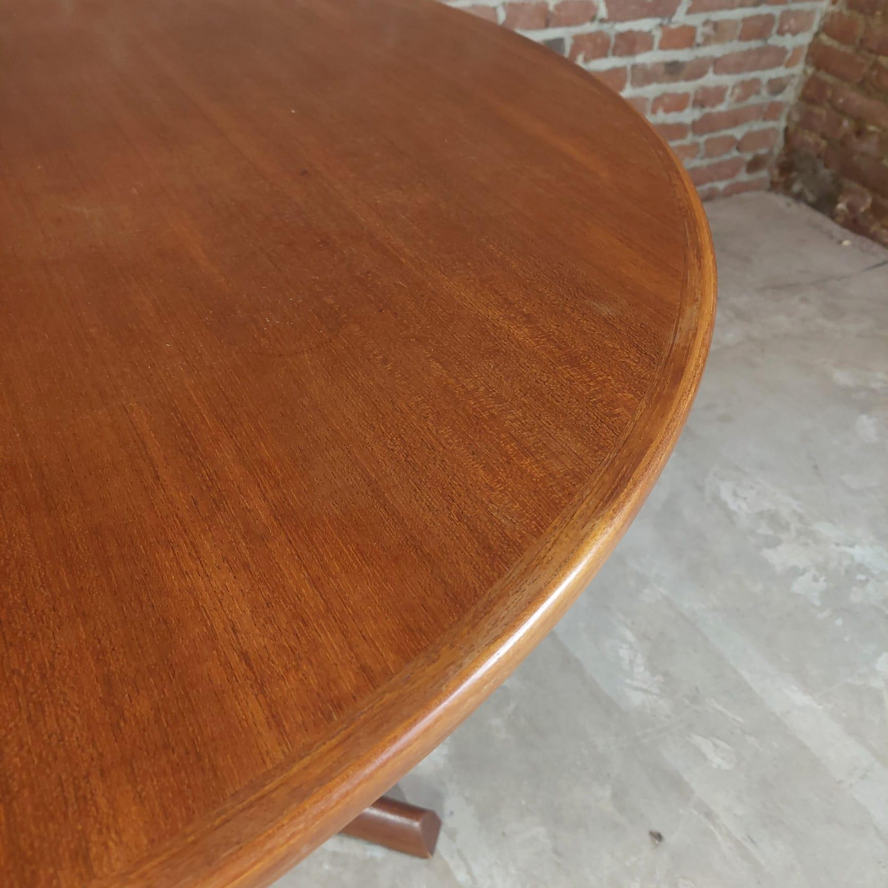 Mid-20th Century Dining table in teak, Gudme Møbelfabrik, Denmark 1960