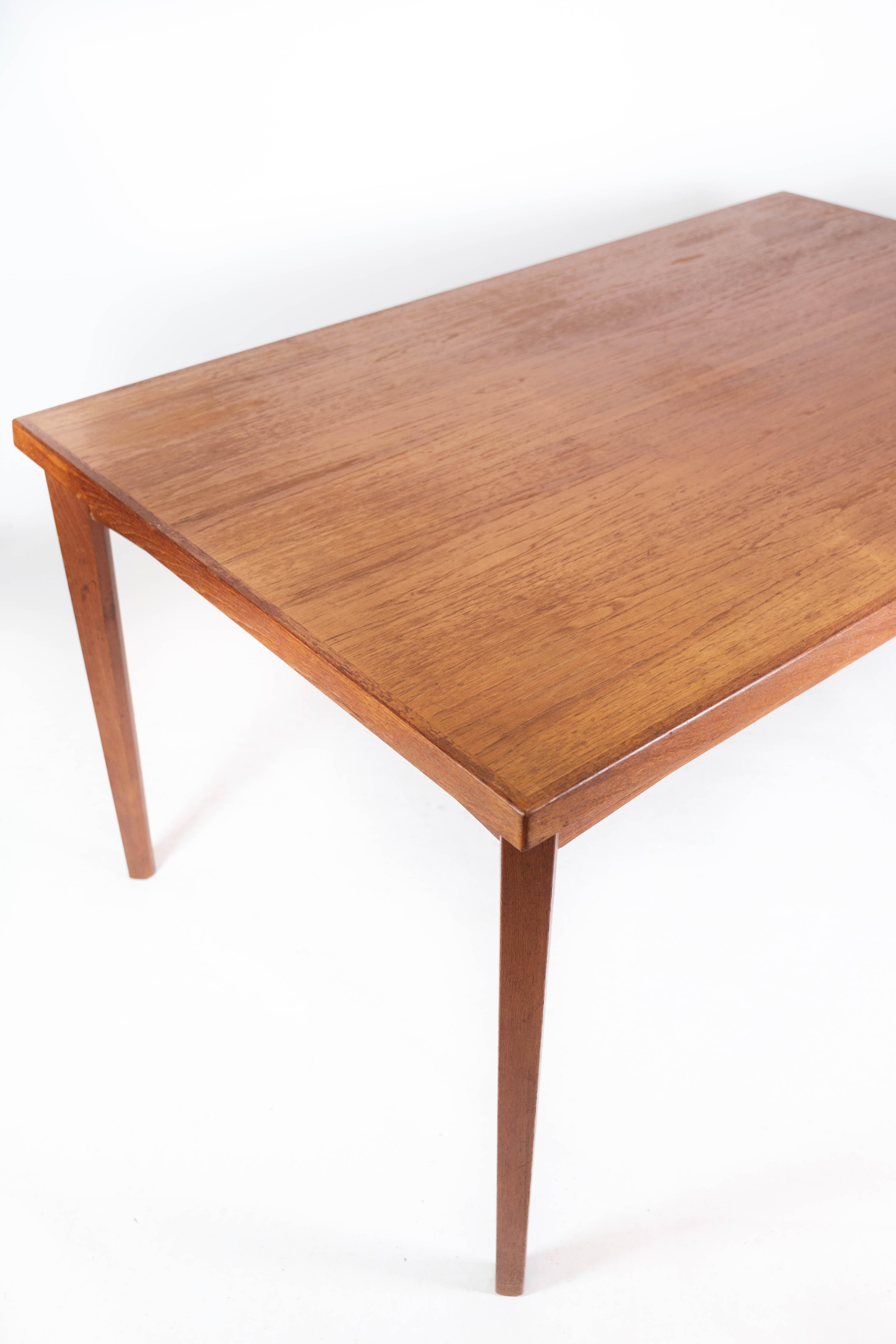 Dining Table in Teak with Extension Plates, of Danish Design from the 1960s For Sale 2