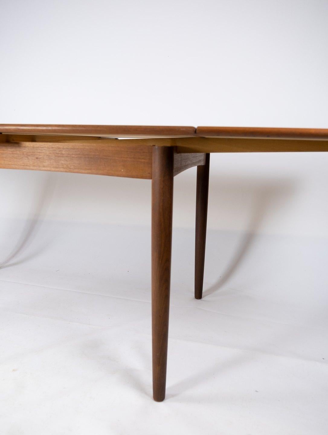 Dining Table in Teak with Extensions of Danish Design from the 1960s 2
