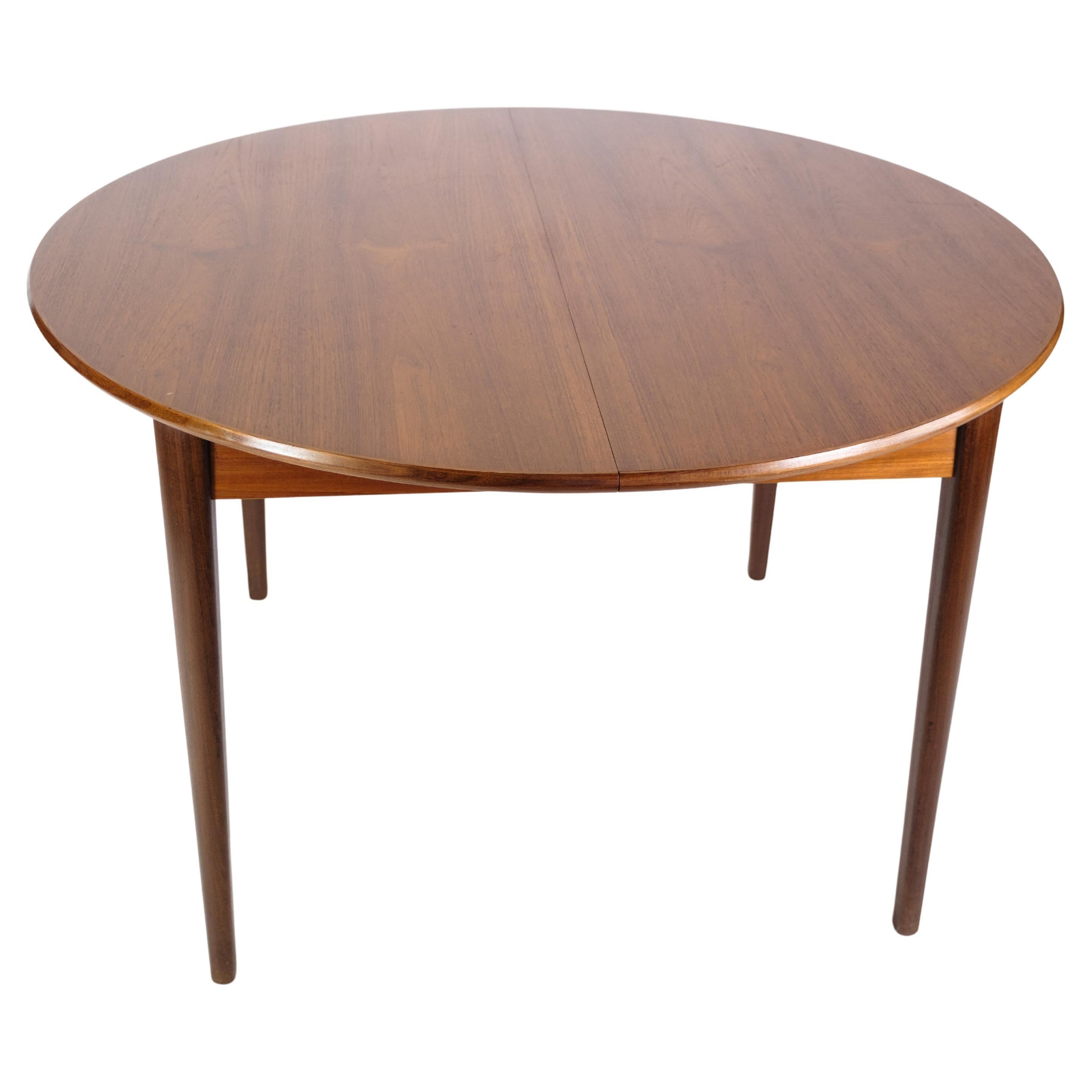 Esstisch in Teakholz von dänischem Design aus den 1960er Jahren