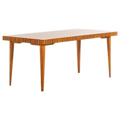 Dining Table in the Manner of Oscar Nilsson Produced in Sweden