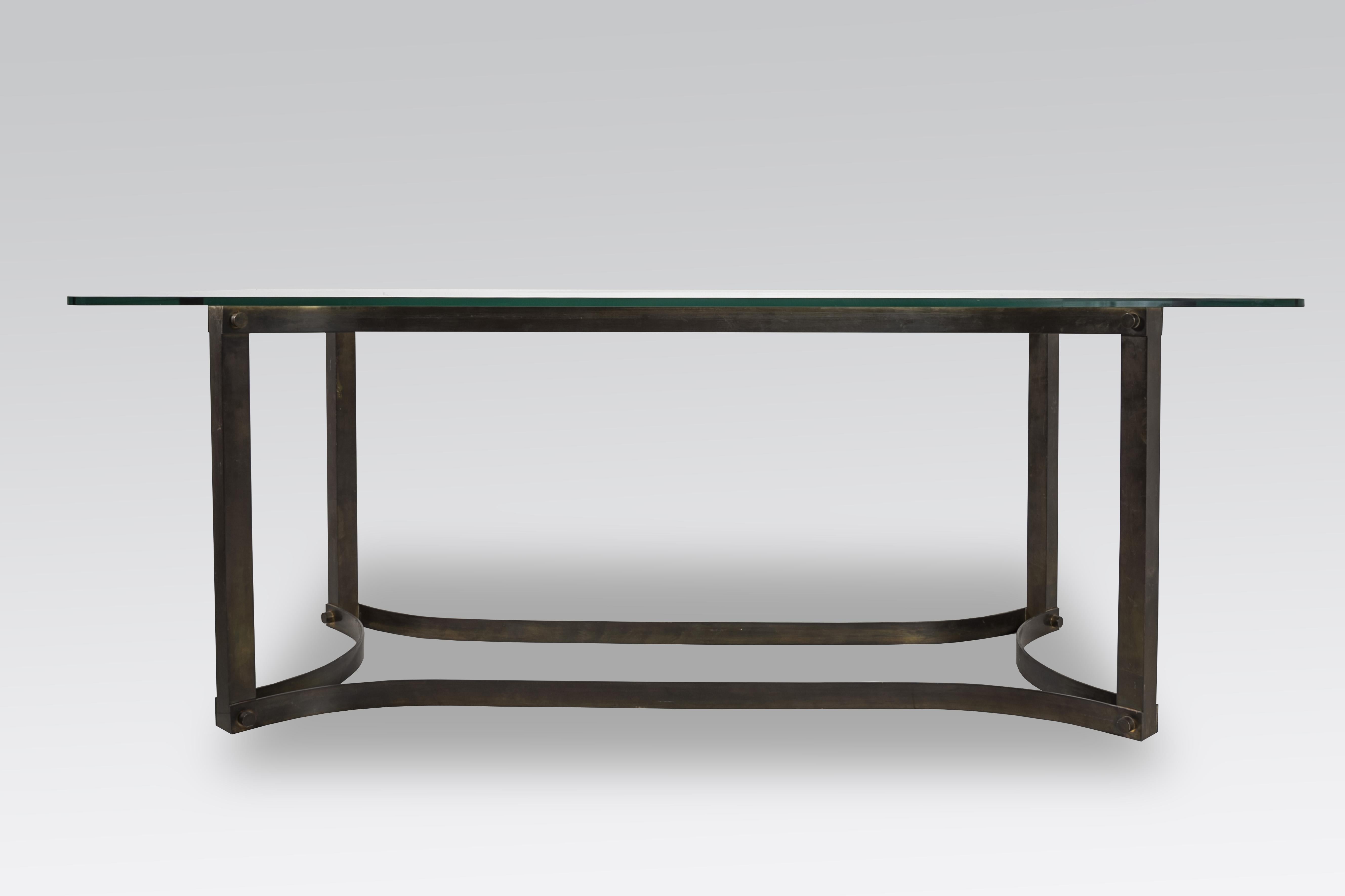 Mid-Century Modern Dining Table in the Style of Allessandro Albrizzi