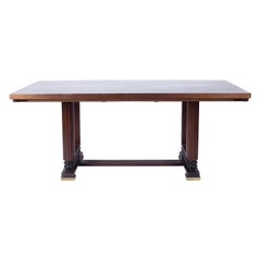 Vintage Dining Table in the Style of Maxime Old, France, 1940-1950