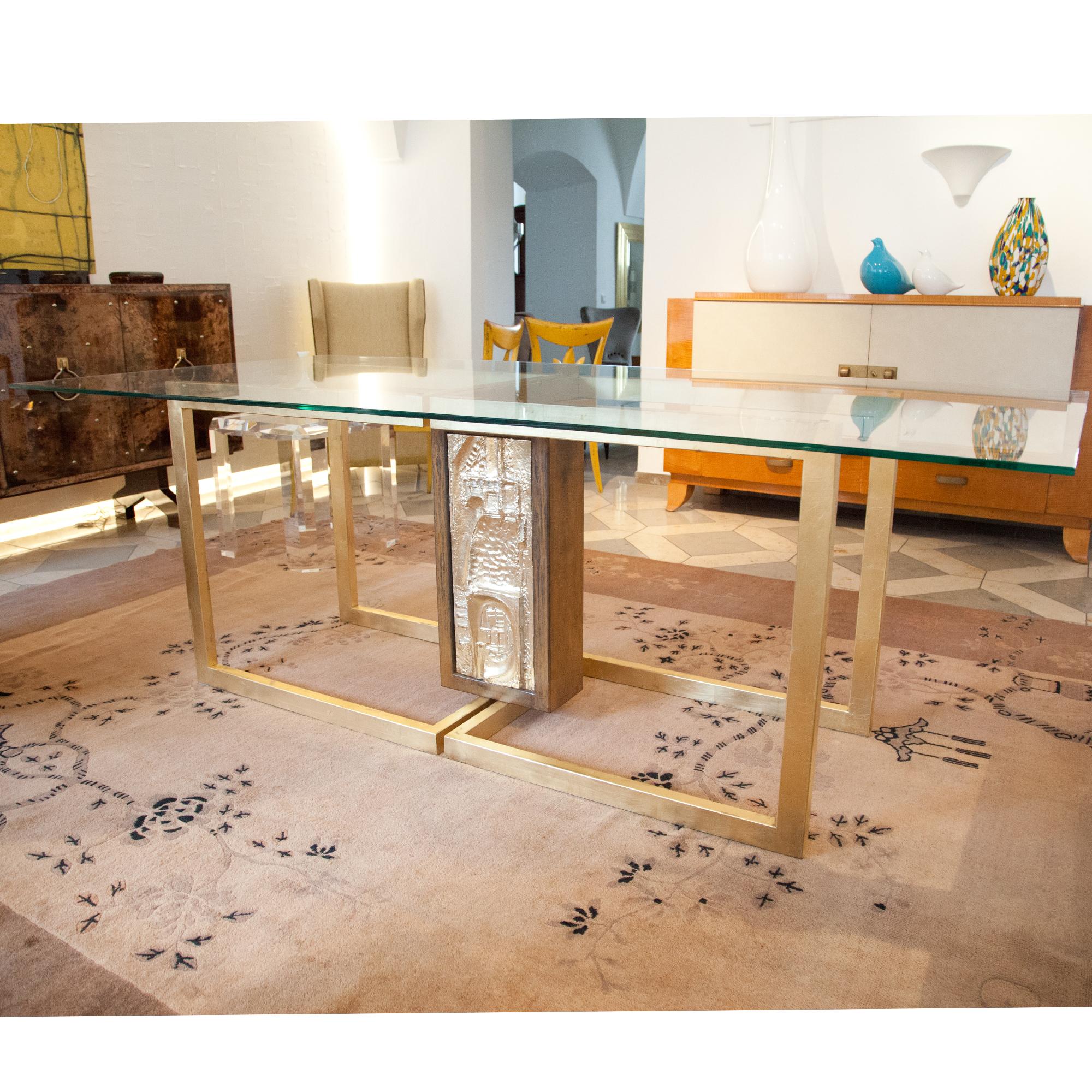 Dining Table in the Style of Nerone Patuzzi, Italy, 1960s 1