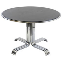 Retro Dining Table in the Style of Willy Rizzo