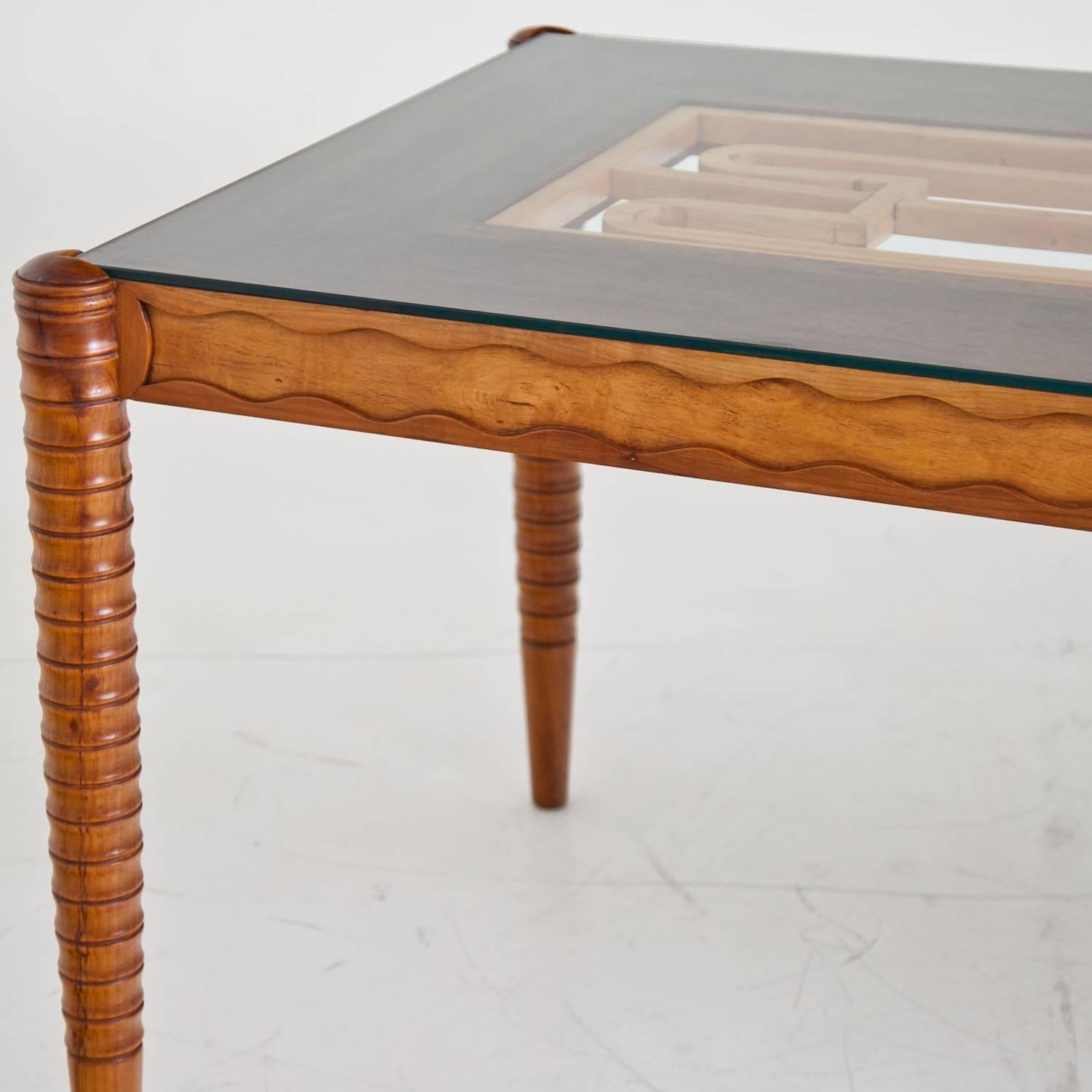 Italian Dining Table, Italy Mid-20th Century For Sale