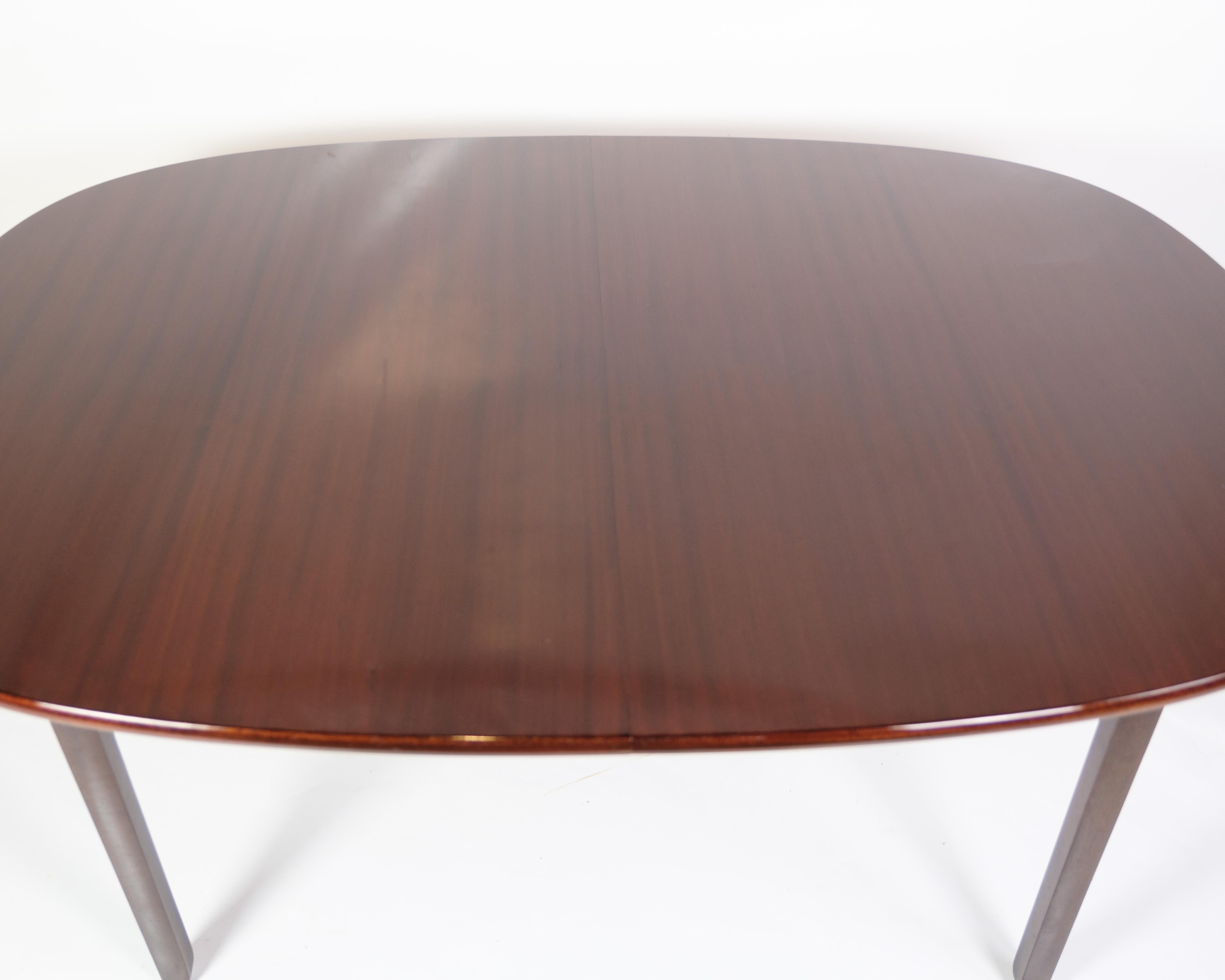 Dining Table Made In Mahogany By Ole Wanscher For P. Jeppesen From 1960s For Sale 1