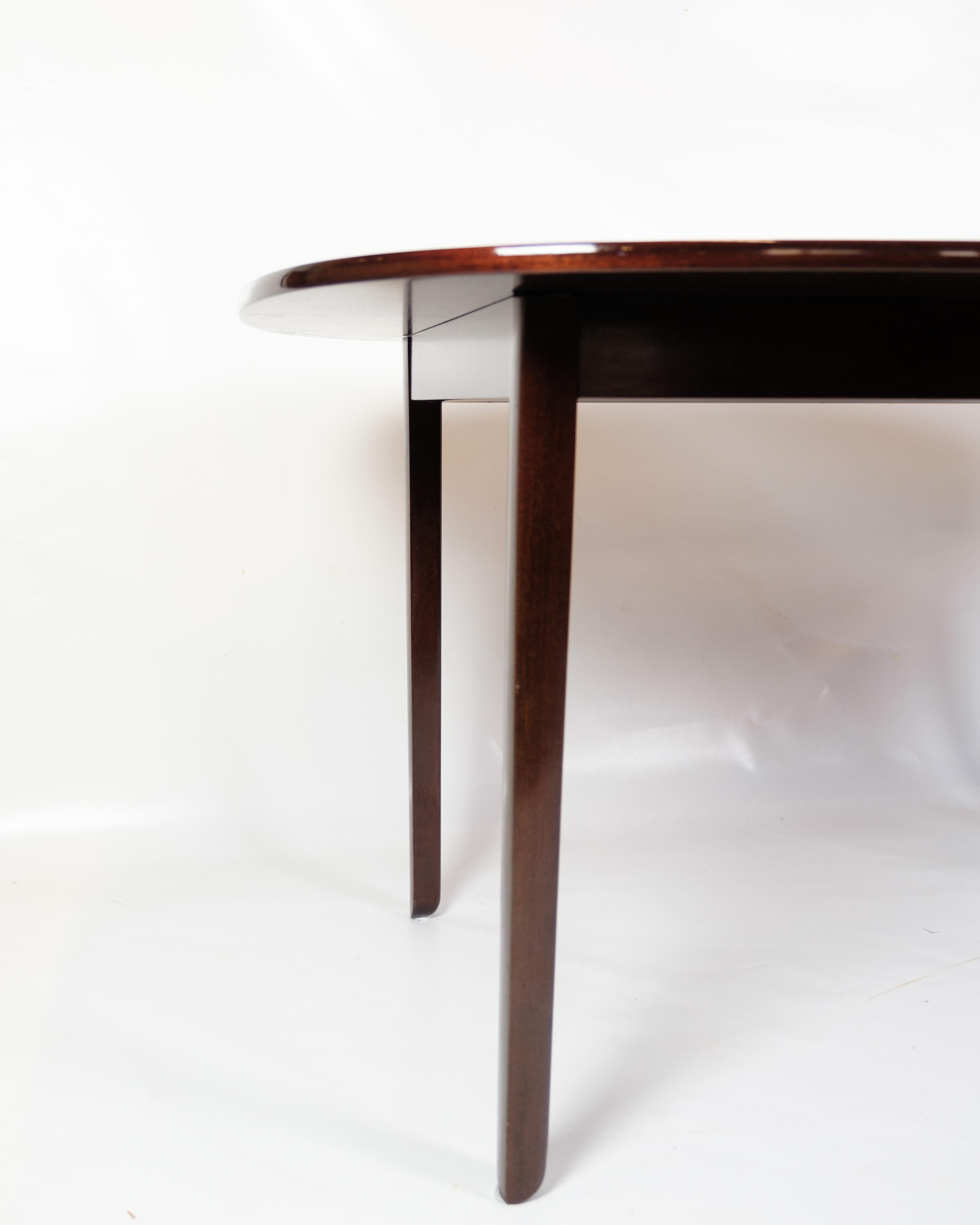 Dining Table Made In Mahogany By Ole Wanscher For P. Jeppesen From 1960s For Sale 2