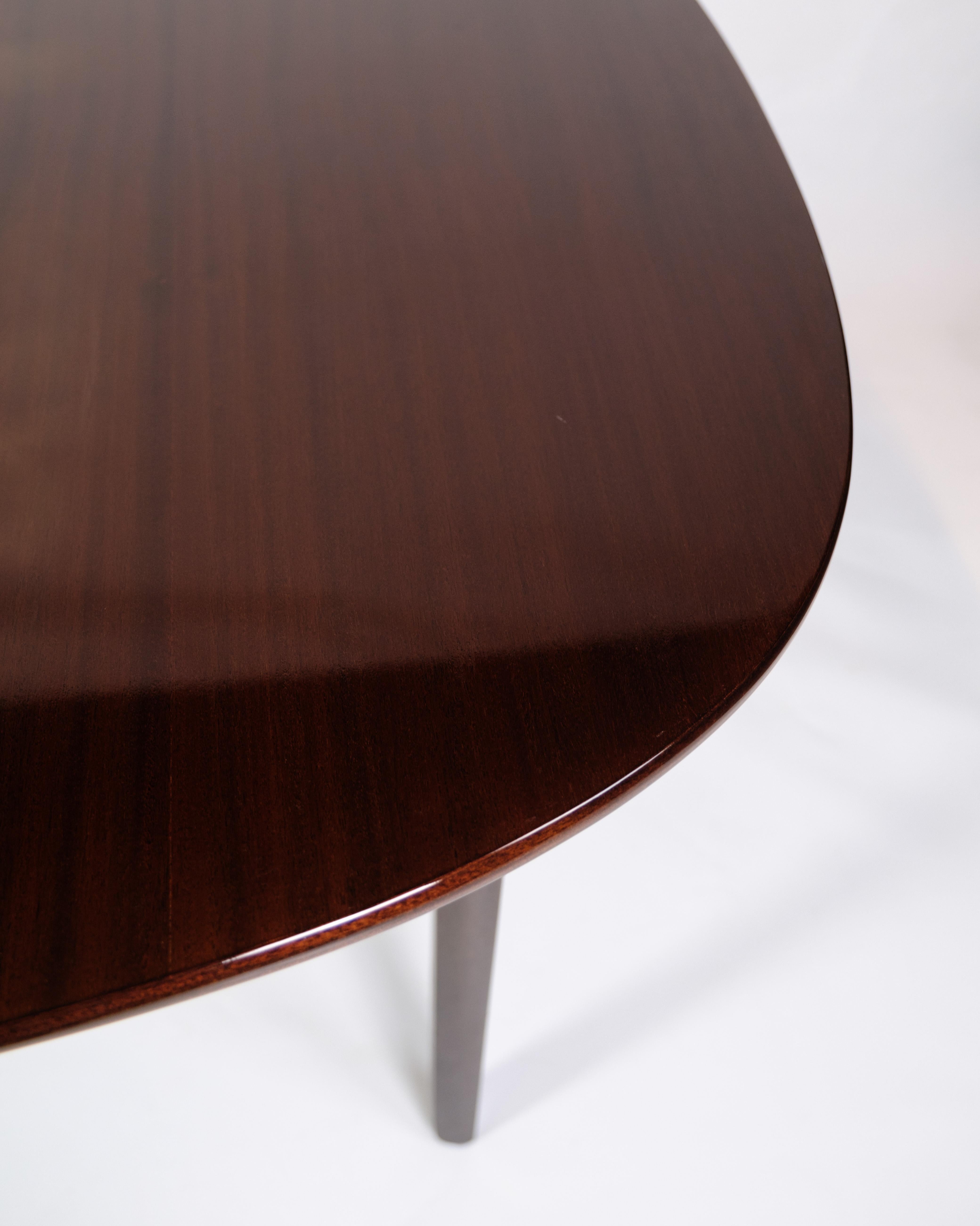 Dining Table Made In Mahogany By Ole Wanscher For P. Jeppesen From 1960s For Sale 3