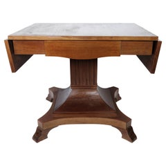 Table de salle à manger en acajou des années 1920