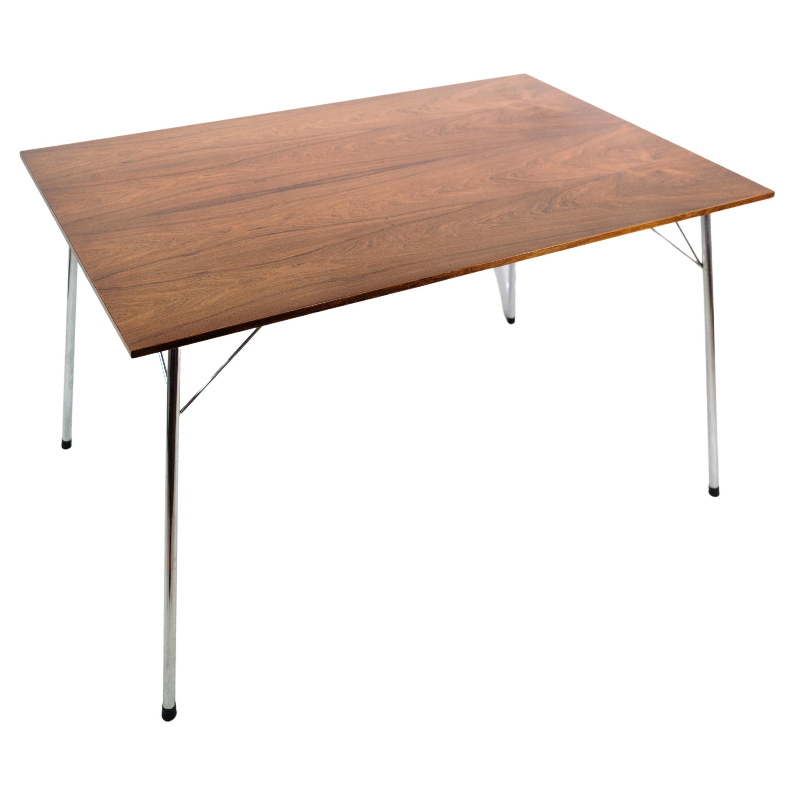Dining Table Made In Rosewood By Arne Jacobsen For Fritz Hansen From 1960s