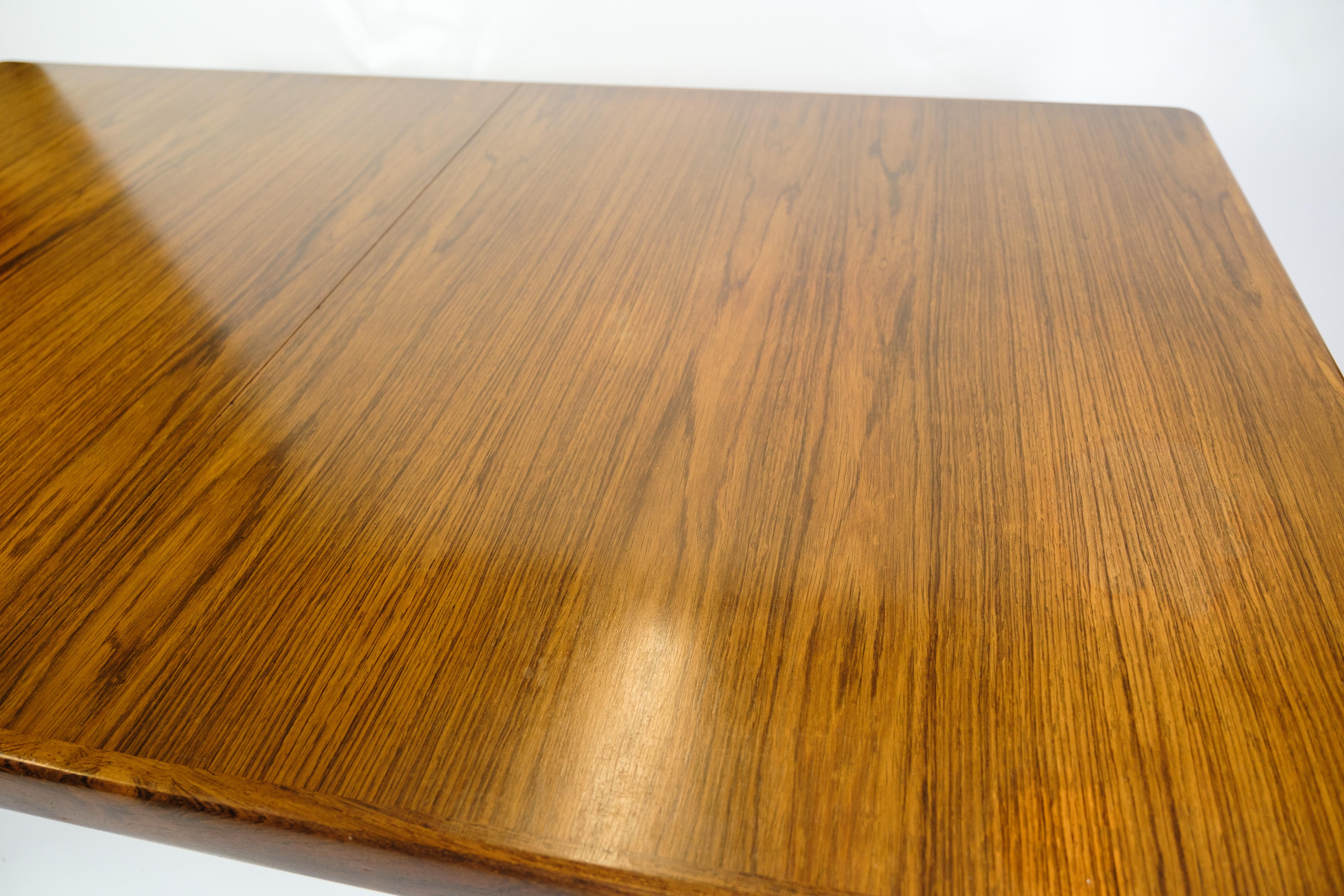 Danish Dining Table Made In Rosewood By Henry W. Klein Made By Bramin From 1960s For Sale