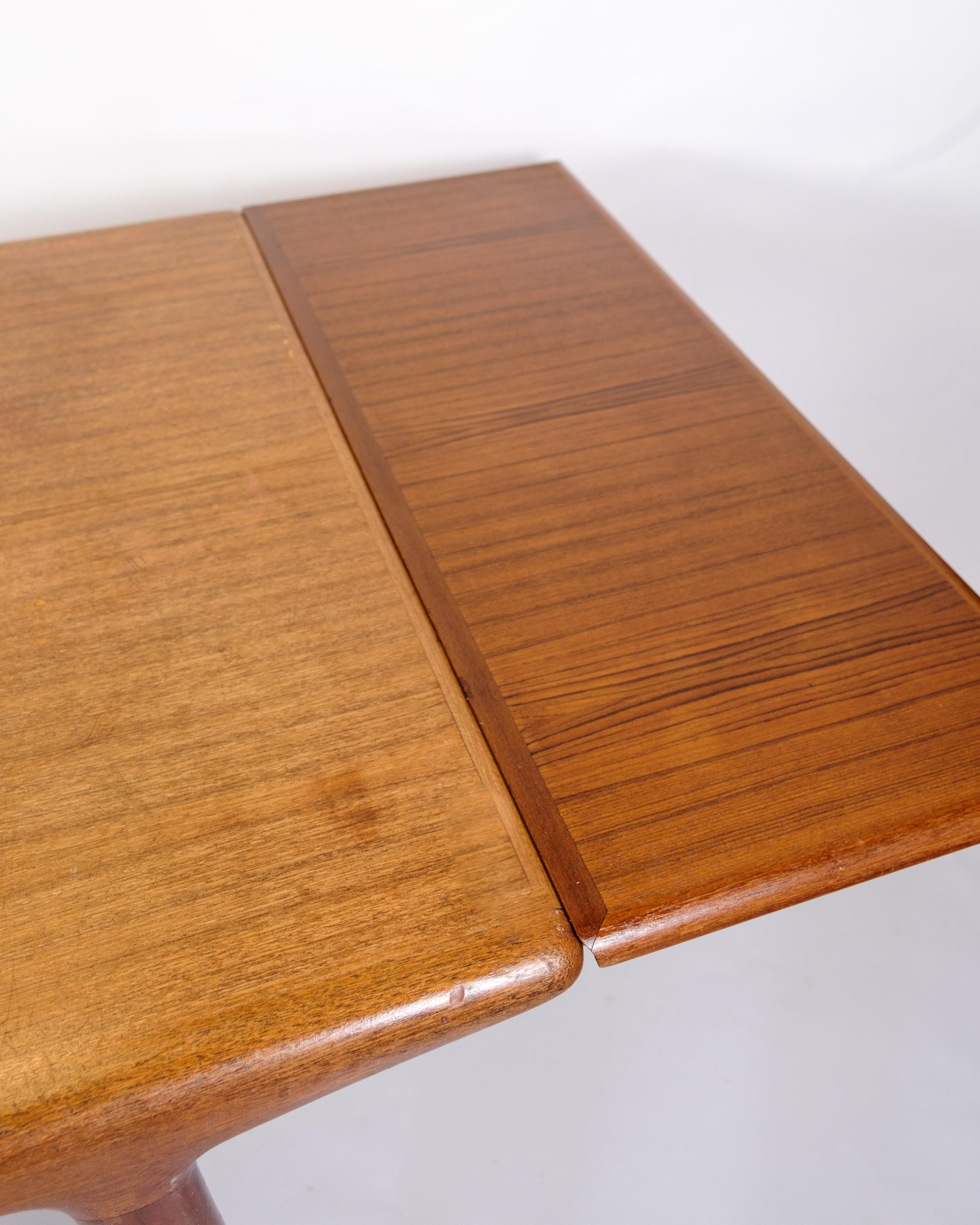 Mid-20th Century Dining Table Made In Teak By Johannes Andersen For Uldum Furniture From 1960s