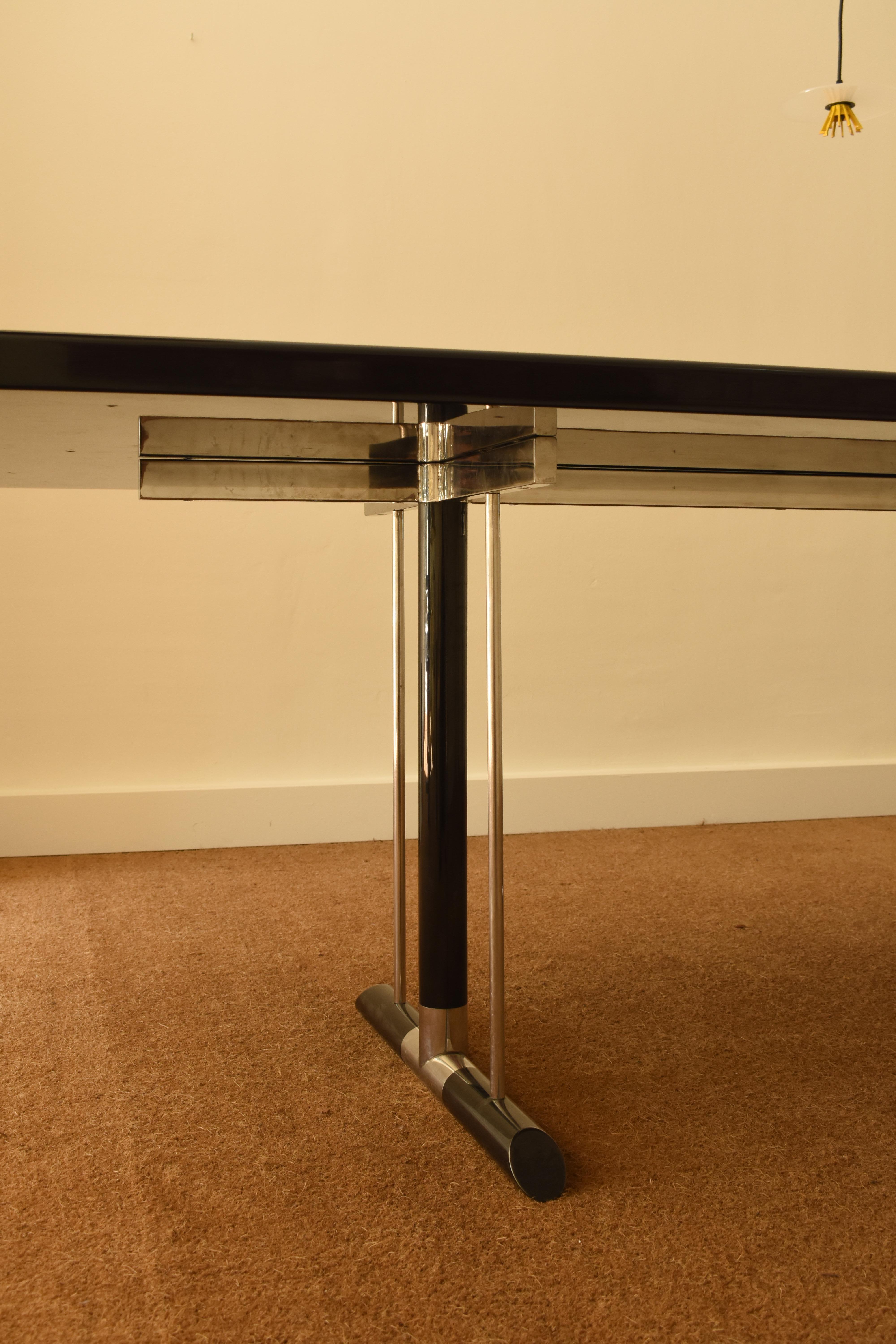 Table de salle à manger fabriquée par Simon Gavina, Italie, années 1970 en vente 2