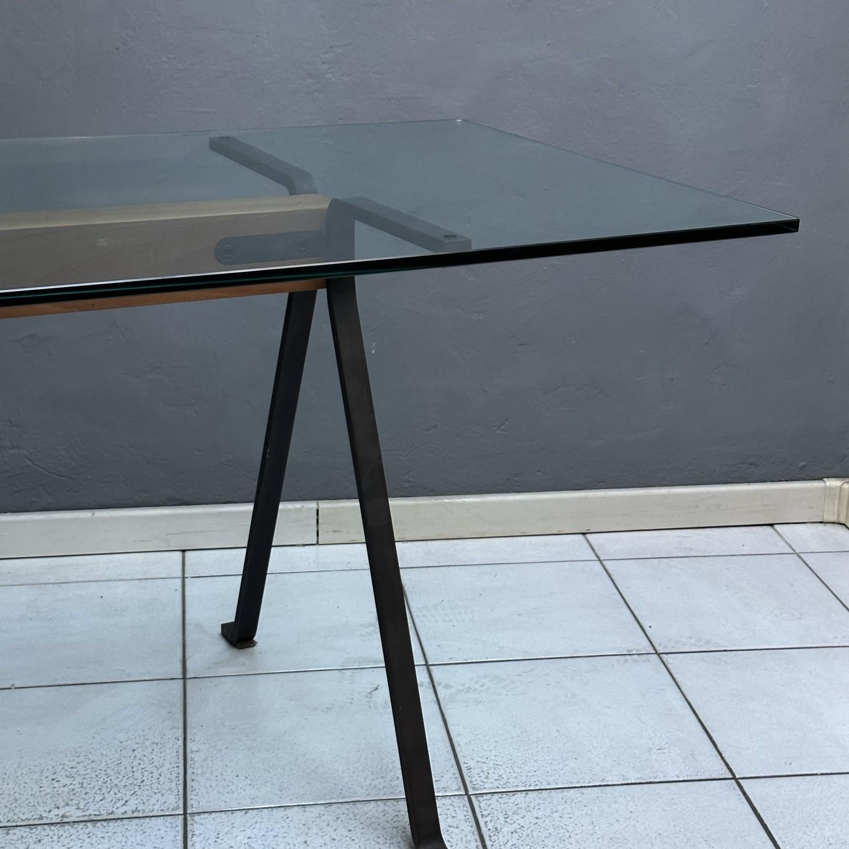 Dining table mod. Frate, designed by Enzo Mari in 1973 produced by Driade For Sale 6