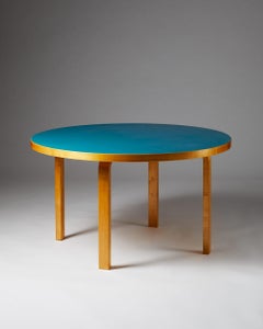 Dining Table Model 91 Designed by Alvar Aalto, Finland, 1950's