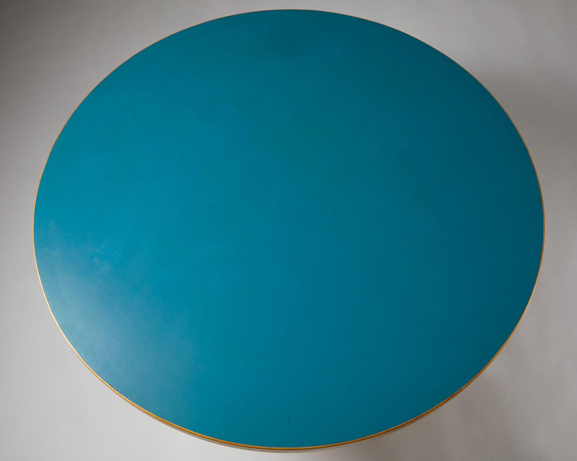 Dining Table Model 91 Designed by Alvar Aalto, Finland, 1950's In Good Condition In Stockholm, SE