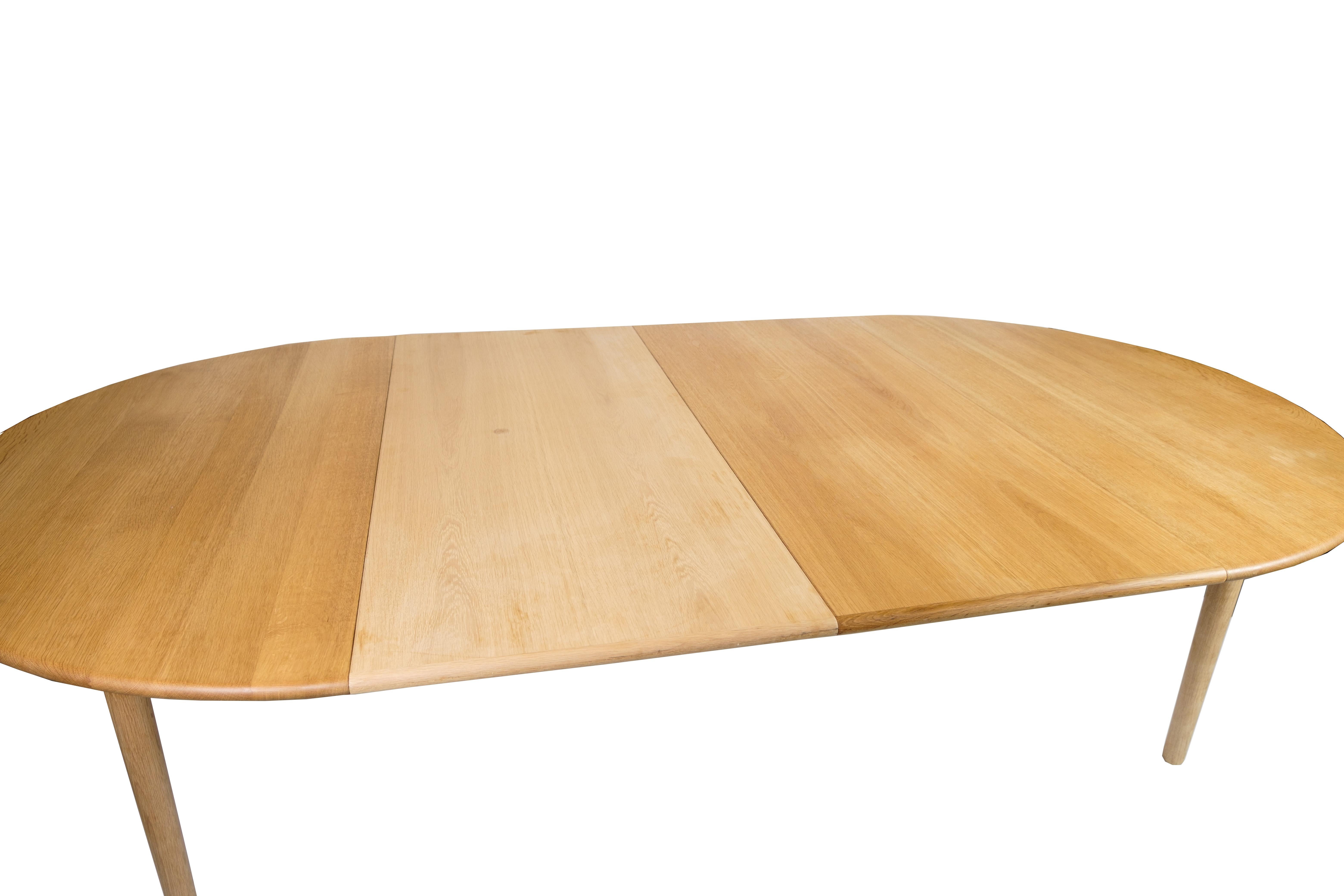 Dining Table Model PP70 Made In Light Oak By Hans J. Wegner For PP Furniture 12