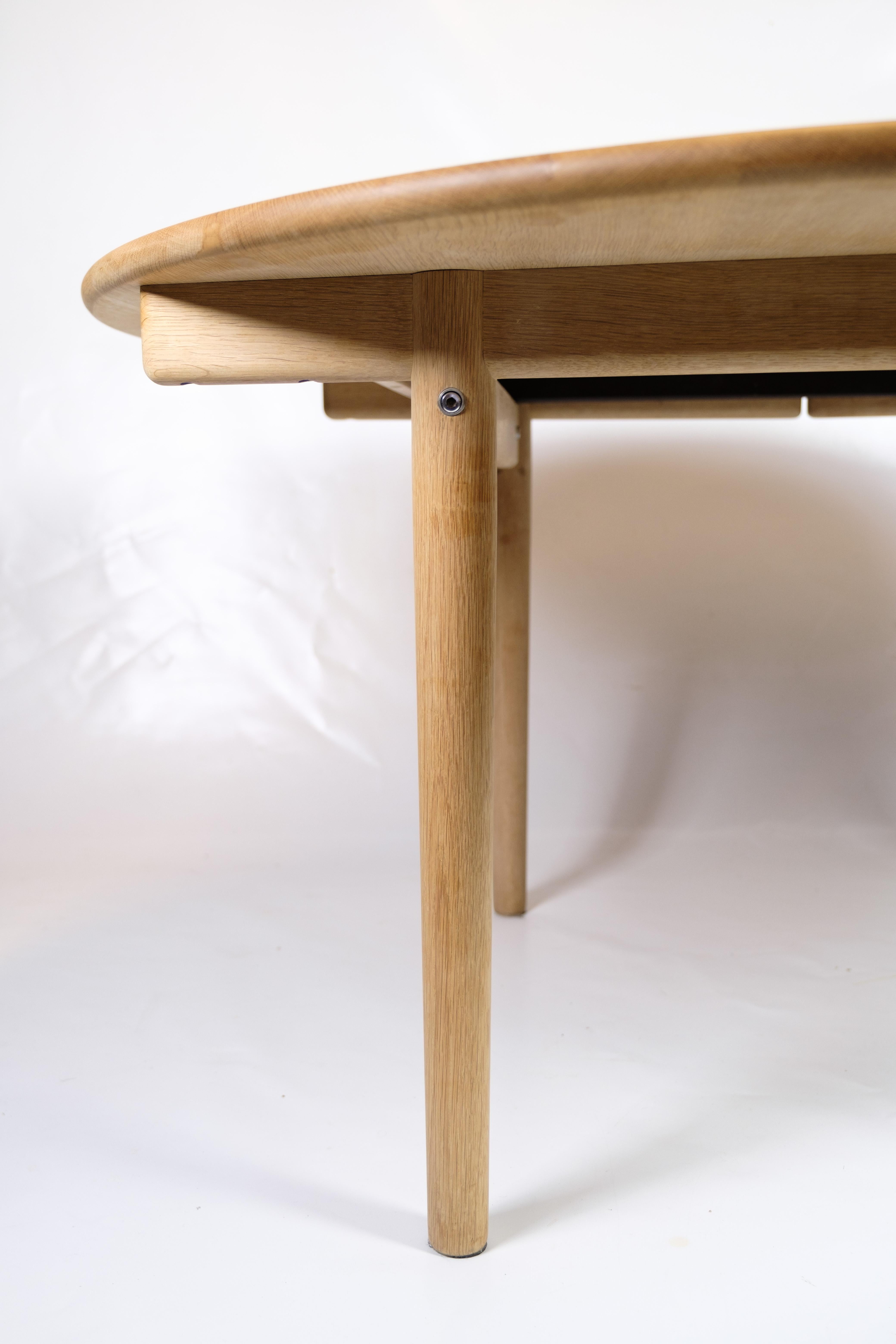 Dining Table Model PP70 Made In Light Oak By Hans J. Wegner For PP Furniture In Good Condition In Lejre, DK