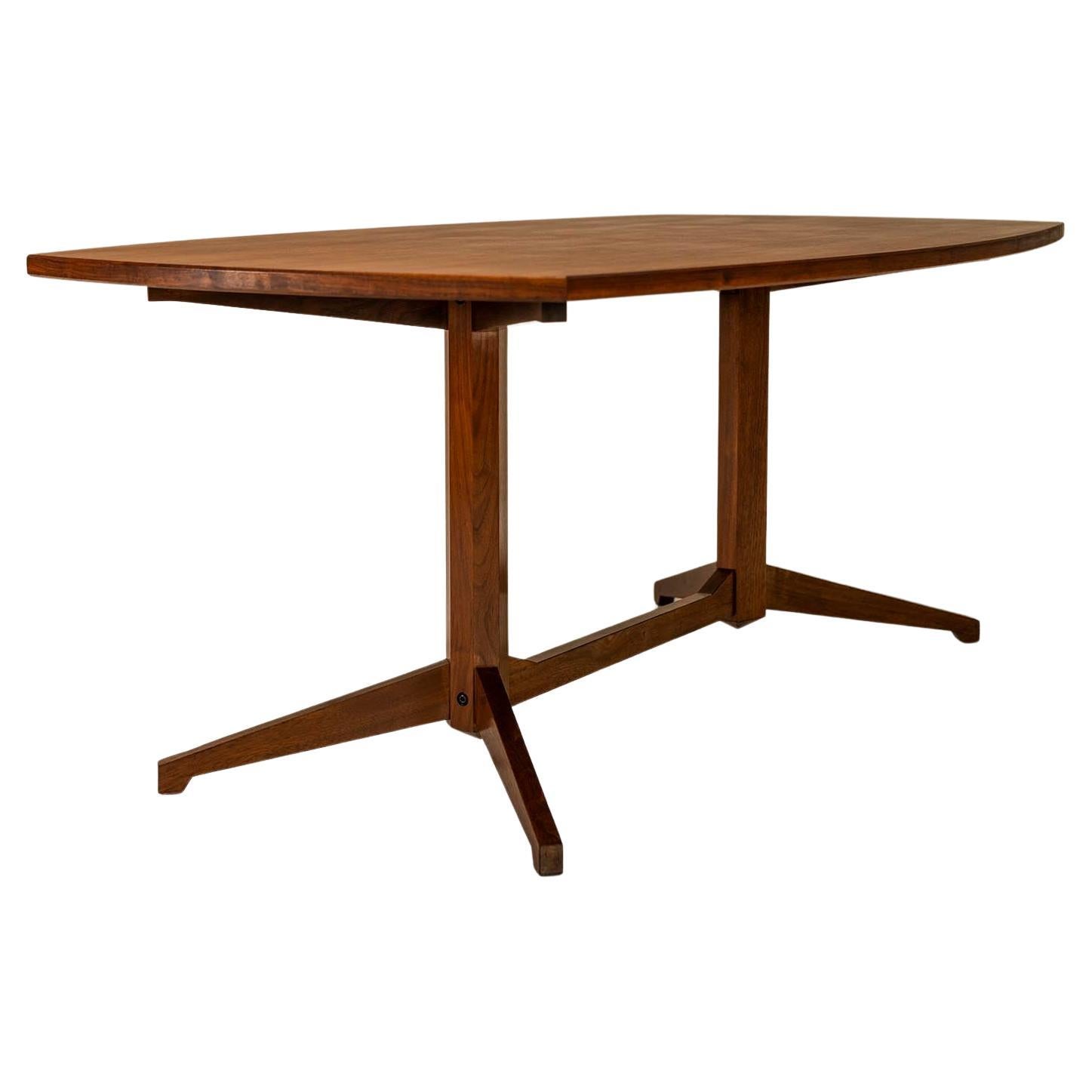Dining Table, Model TL22, in Mahogany by Albini & Helg for Poggi, Italy 1958 For Sale