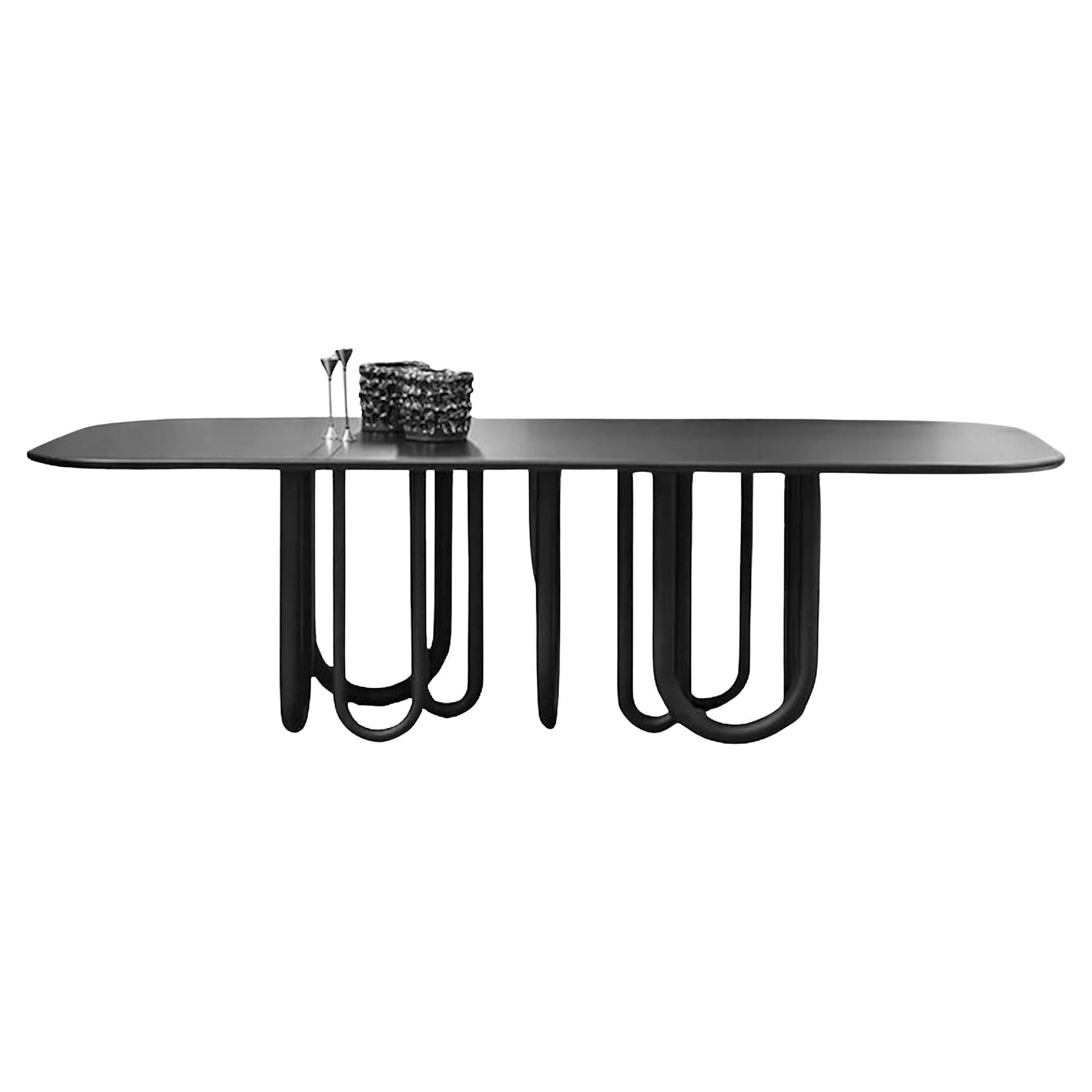 Table de repas Mogg MEDUSA design DSIGNIO - Laqué mat