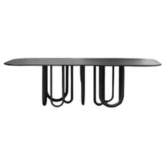 Dining table Mogg MEDUSA design DSIGNIO - Matt lacquered W 260 cm 102.4 inch Dining table Mogg MEDUSA design DSIGNIO - Matt lacquered W 260 cm 102.4 inch