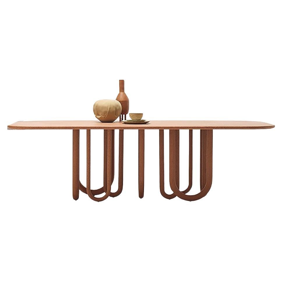 Table de salle à manger Mogg MEDUSA design DSIGNIO - Terracotta L 220 cm 86.6 inch