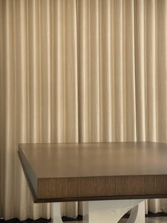 Tavolo da pranzo Oak e Bronzo HolLY HUNT Serie Anello Contemporary AM 2019