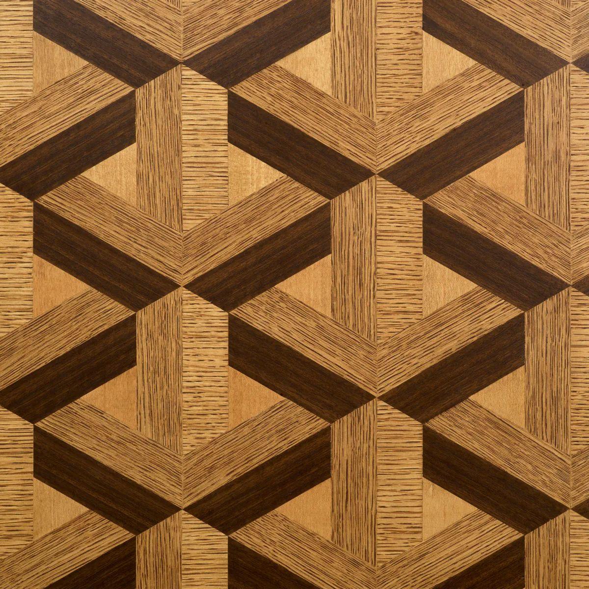 Mesa de Comedor - Chapa de Roble con Acabado Bronce en venta 2