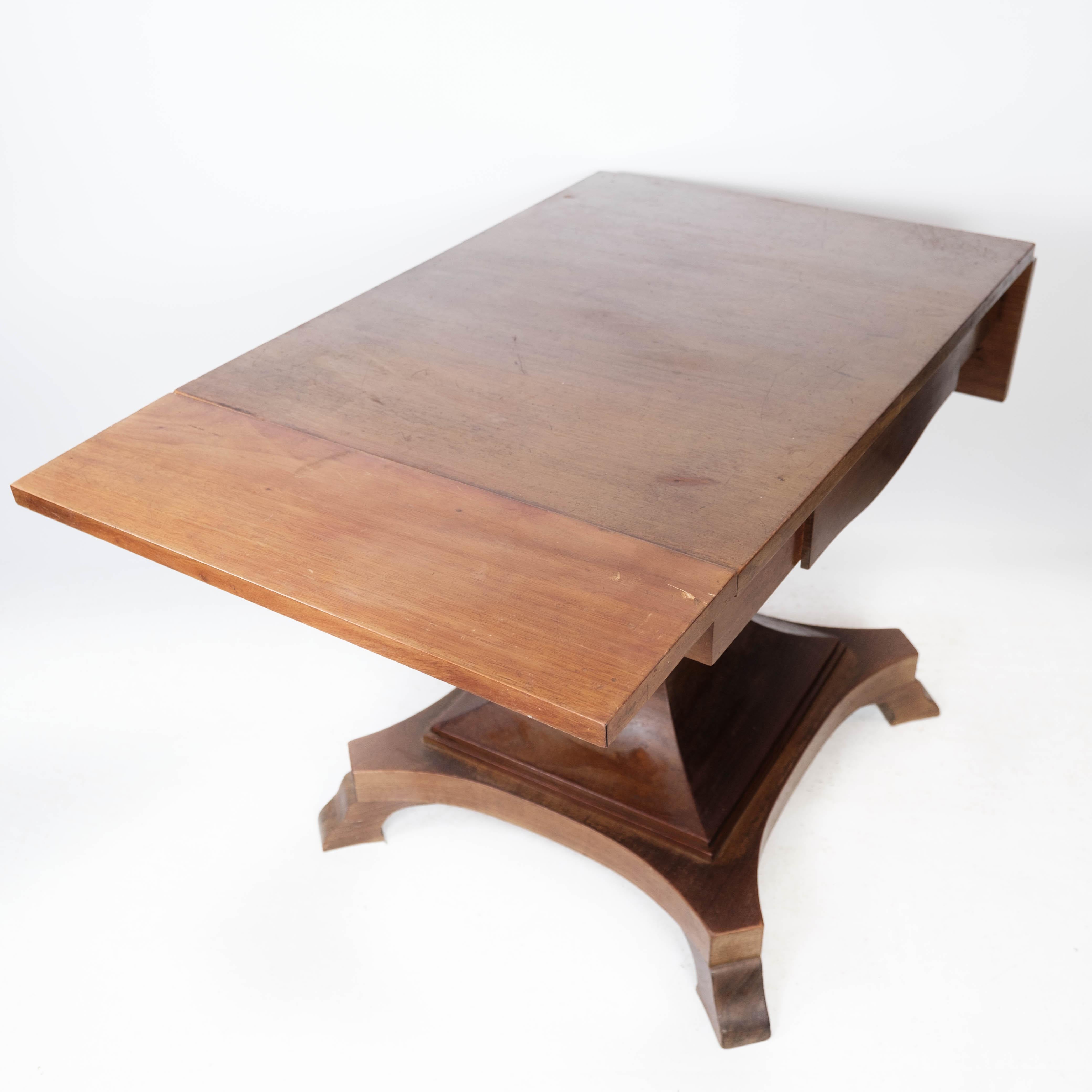 Dining Table Made In Mahogany From 1920s For Sale 3