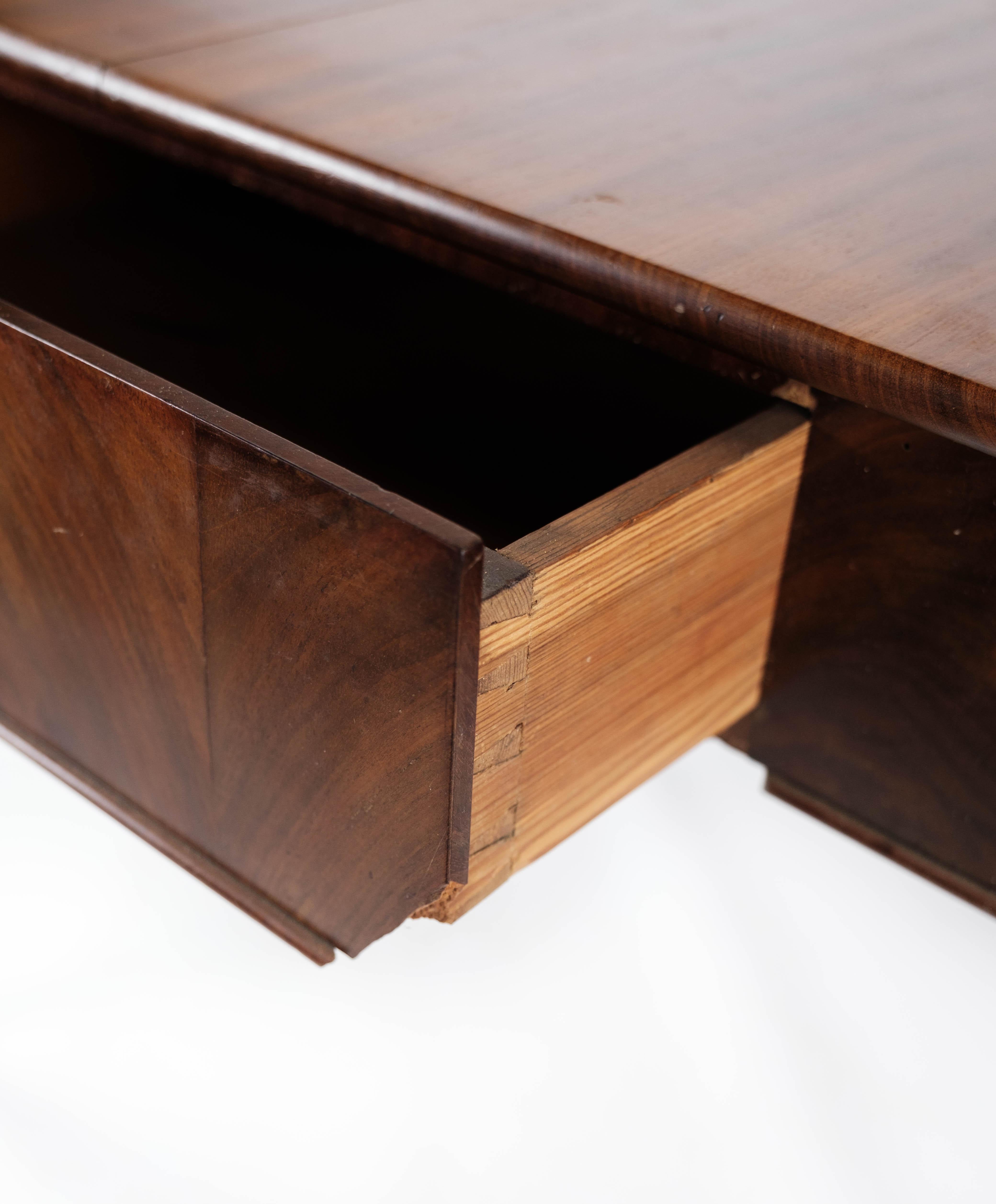 Acajou Table de salle à manger ancienne avec rallonges en acajou des années 1840 en vente