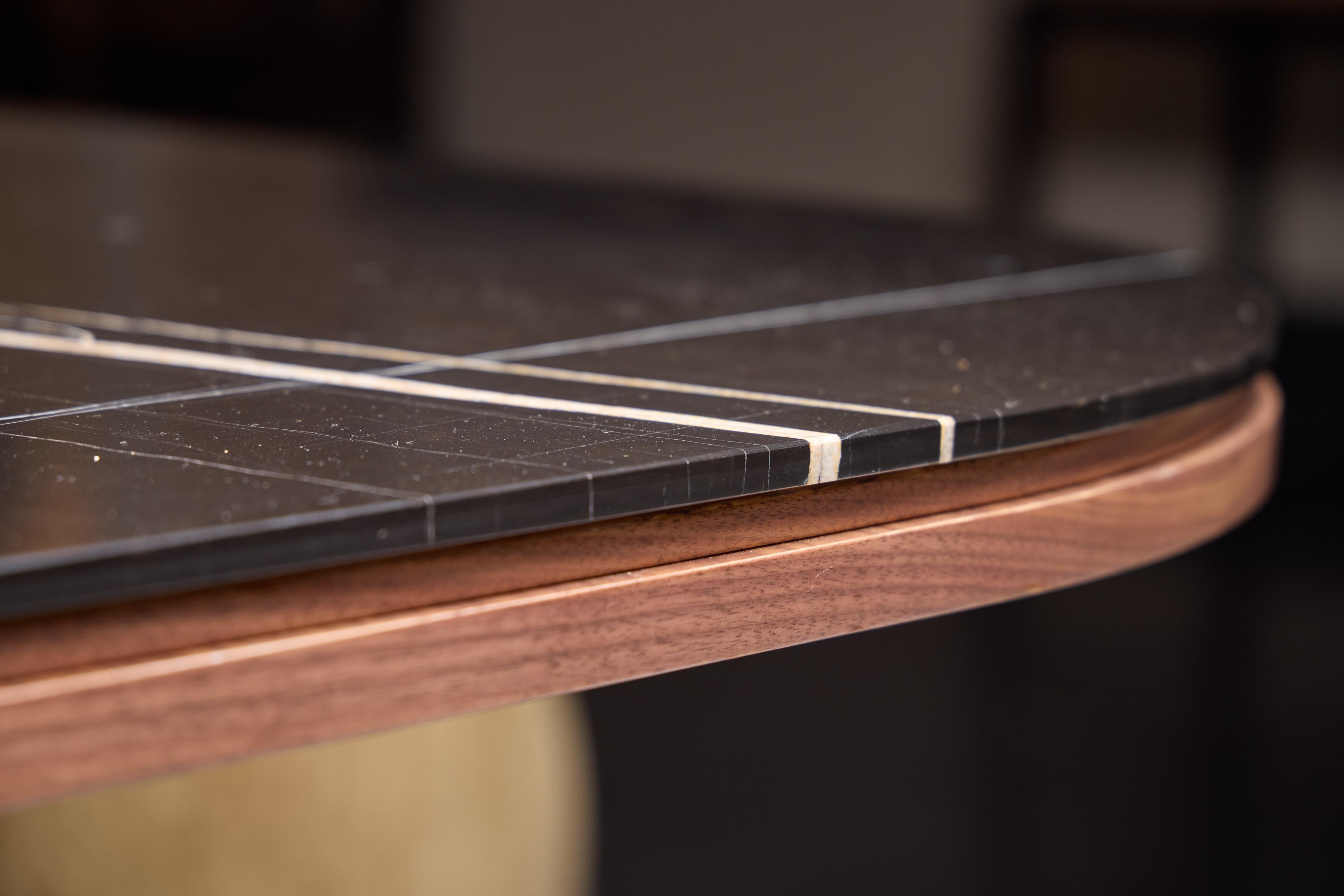 Mesa de comedor, OOMA, de Reda Amalou, 2020, Mármol del Sáhara, 160 cm Moderno en venta