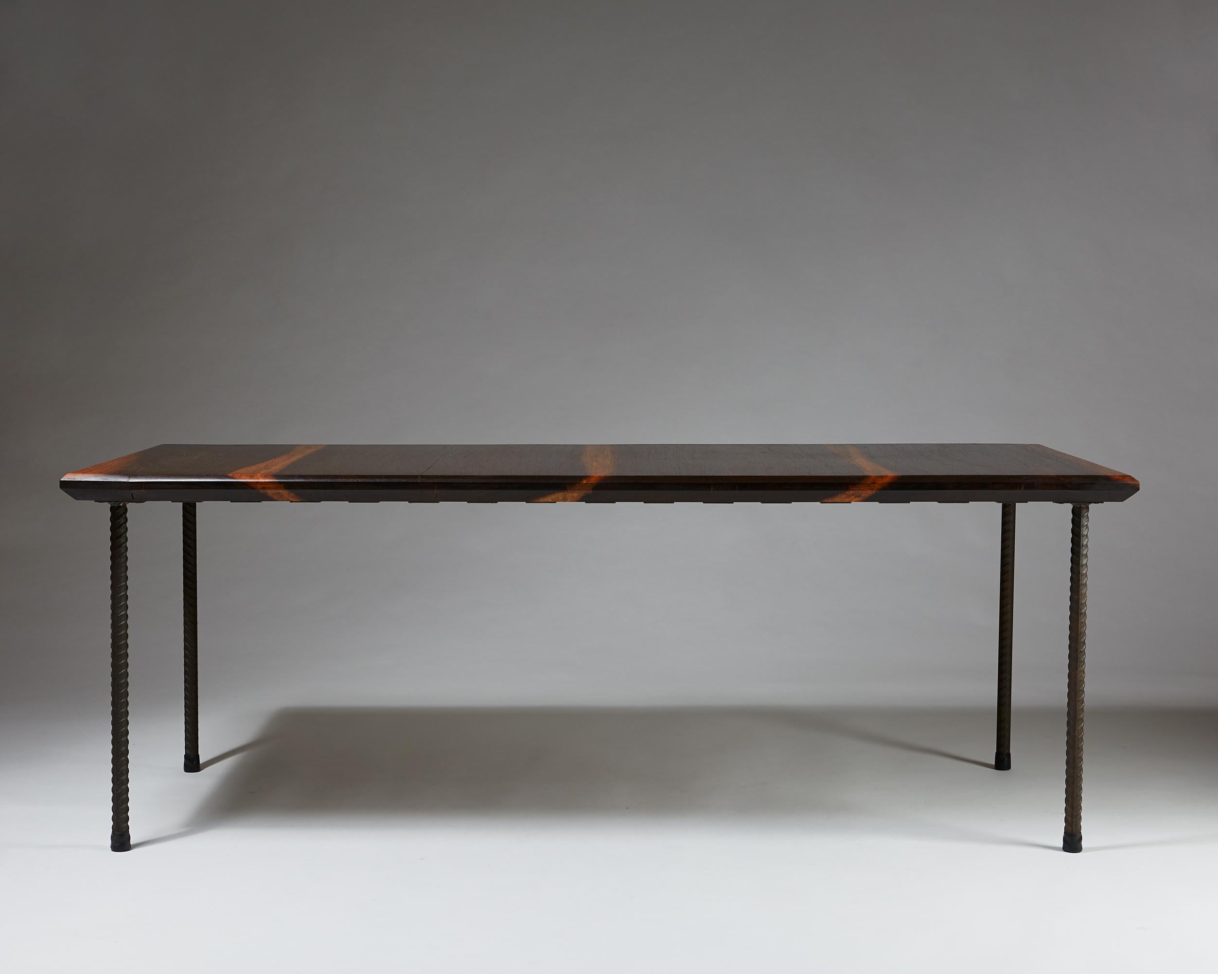 Swedish Dining Table or Desk, Anonymous, Finland, 1960s