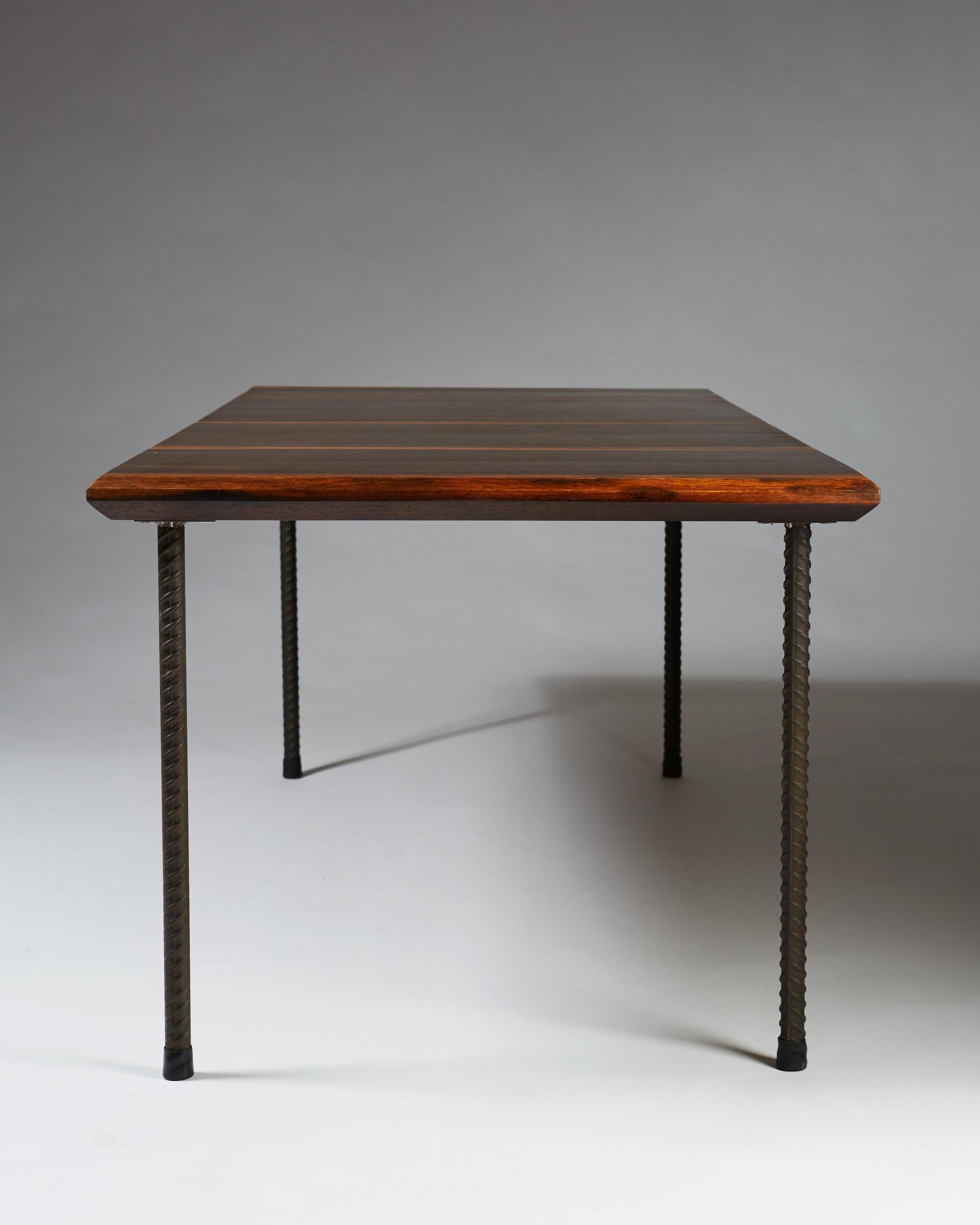 Dining Table or Desk, Anonymous, Finland, 1960s In Excellent Condition In Stockholm, SE