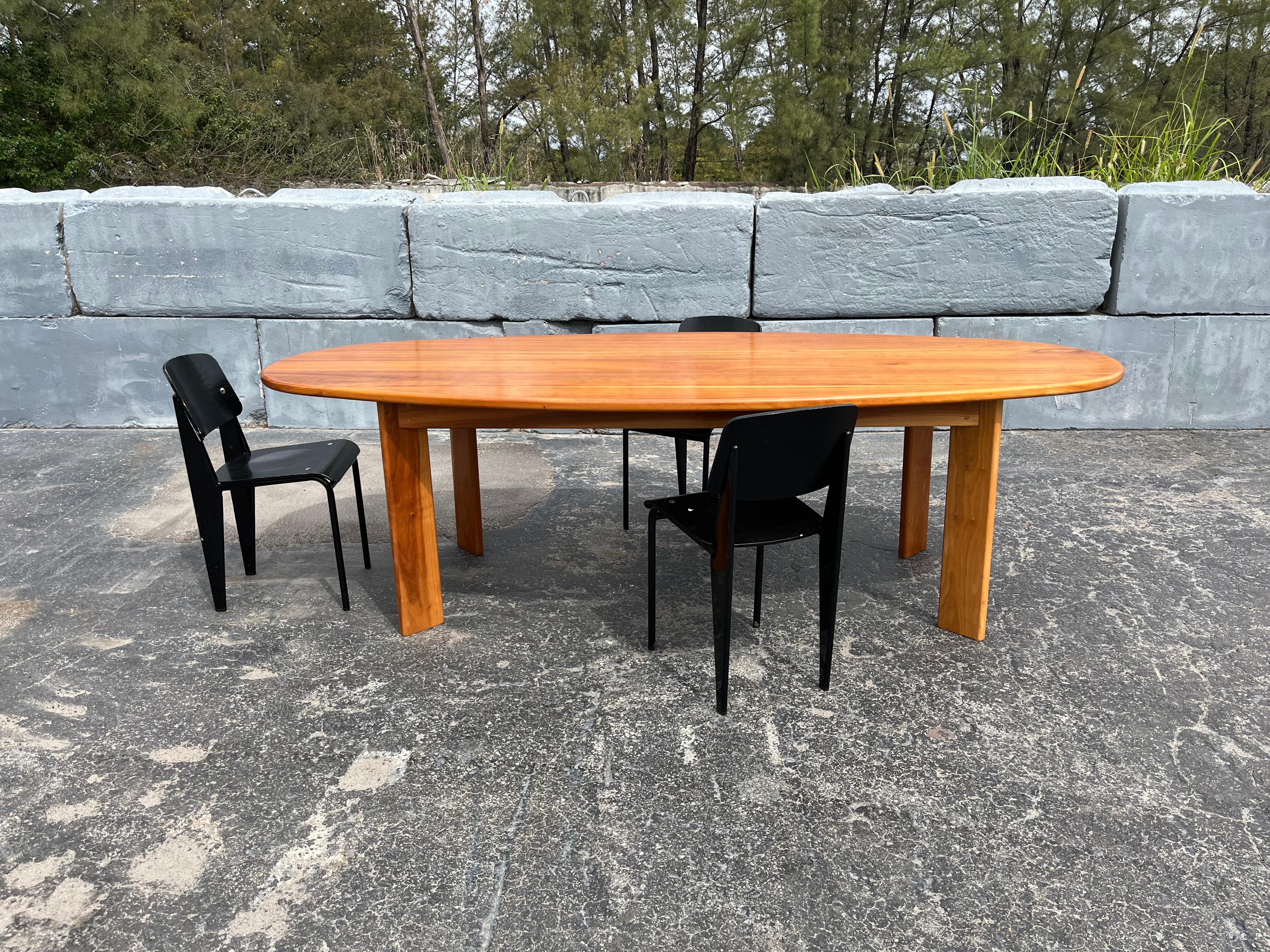 Dining Table or Desk in the Manner of Charlotte Perriand For Sale 6