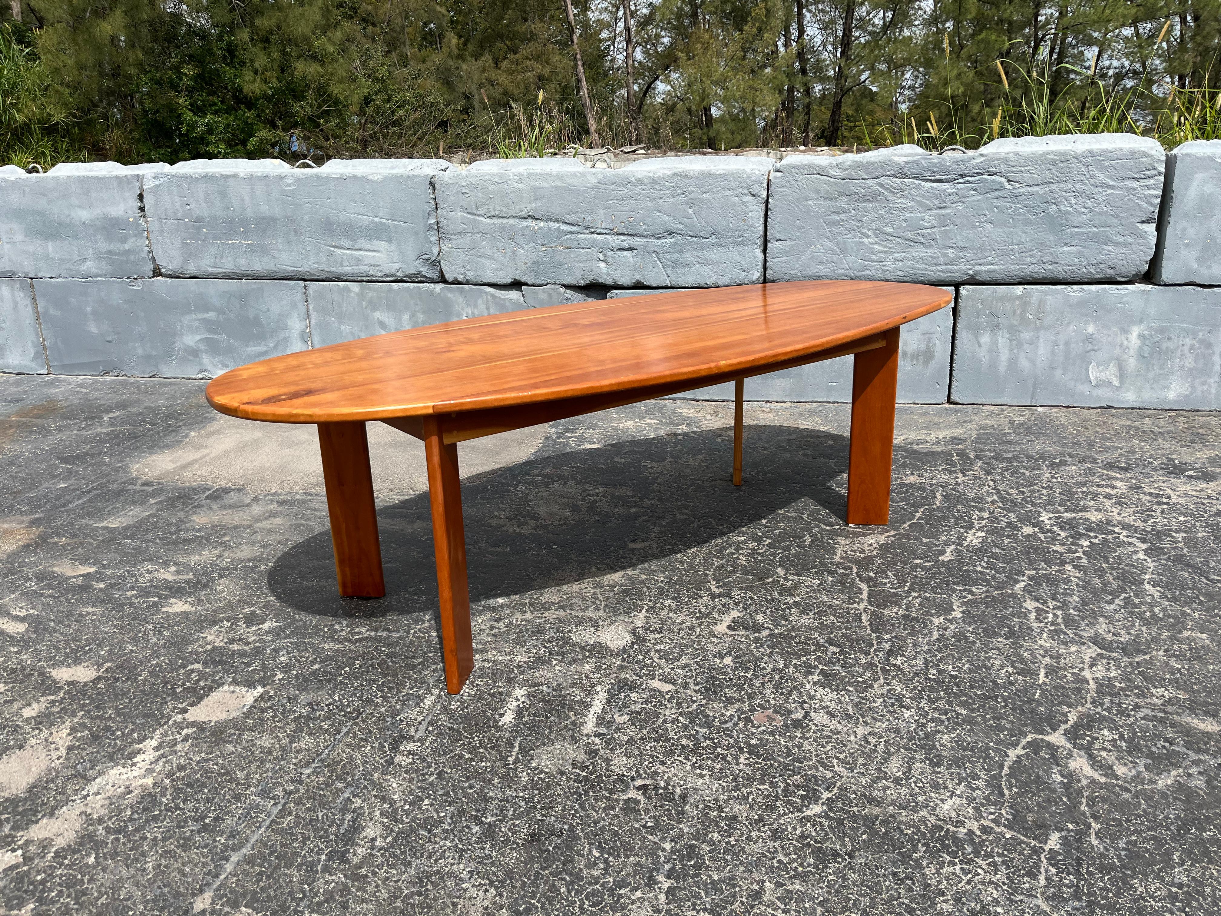 Dining Table or Desk in the Manner of Charlotte Perriand In Good Condition For Sale In Miami, FL