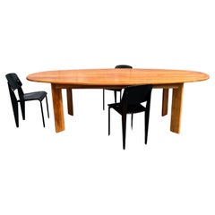 Vintage Dining Table or Desk in the Manner of Charlotte Perriand