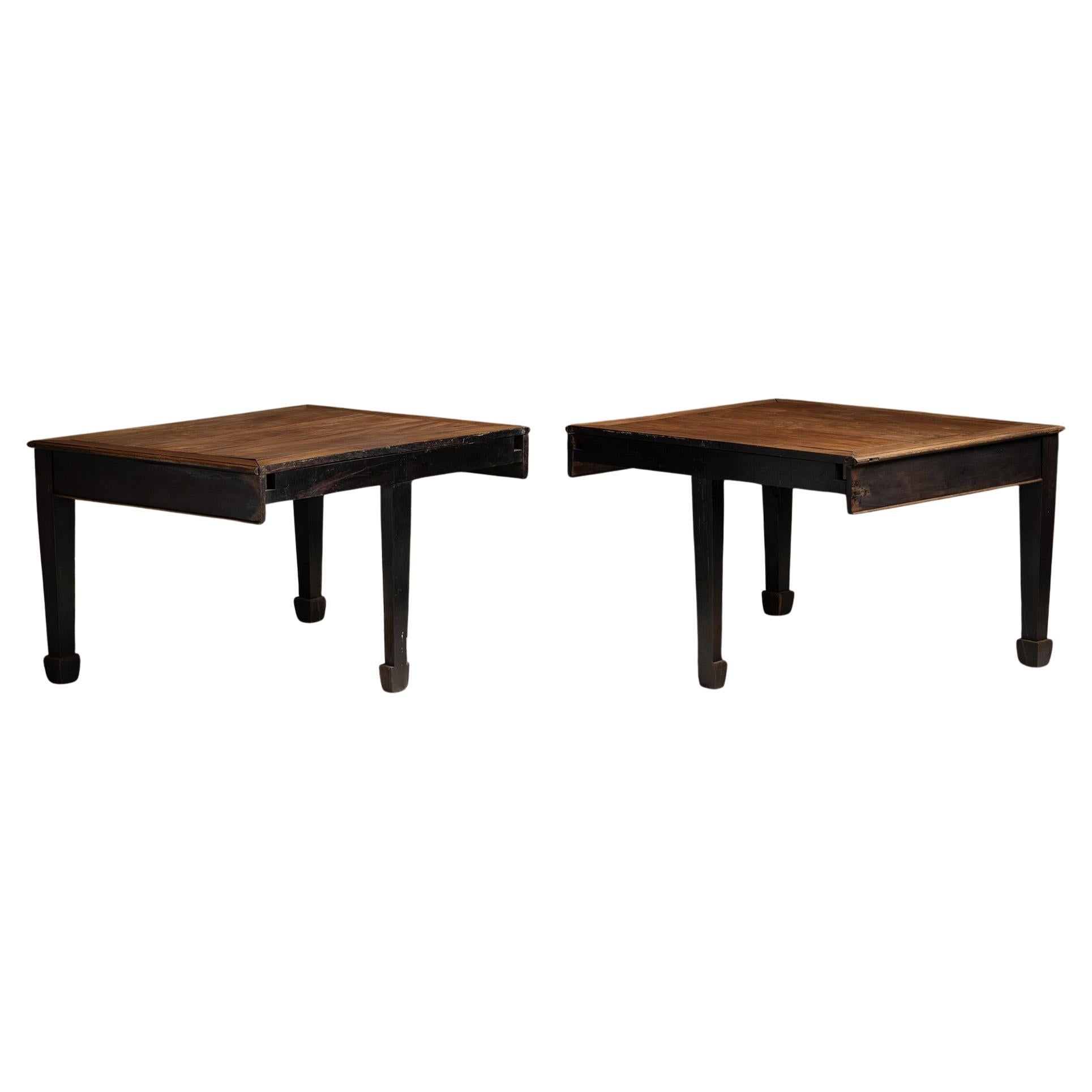 Tavolo da pranzo / Coppia di console, Inghilterra, 1850 circa