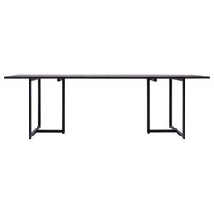 GHYCZY Dining Table Pivot T3456 Charcoal, Oak Table Top
