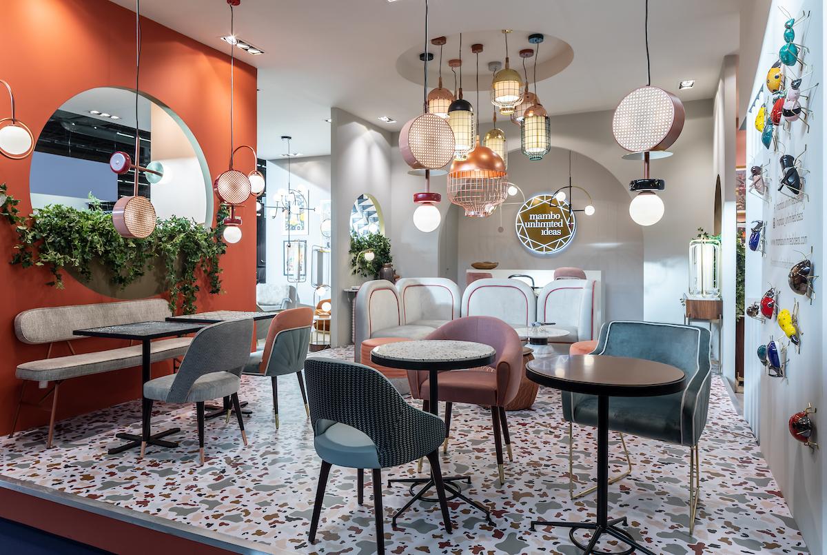 La table à manger Praga est une pièce qui combine des bases d'inspiration Art Déco/Bistrot avec des plateaux en terrazzo en quatre couleurs disponibles. Son élégance se démarquera dans n'importe quel espace, parfait pour les restaurants et les