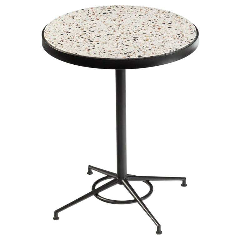 Dining Table Praga with Capri Feet and Terrazzo For Sale