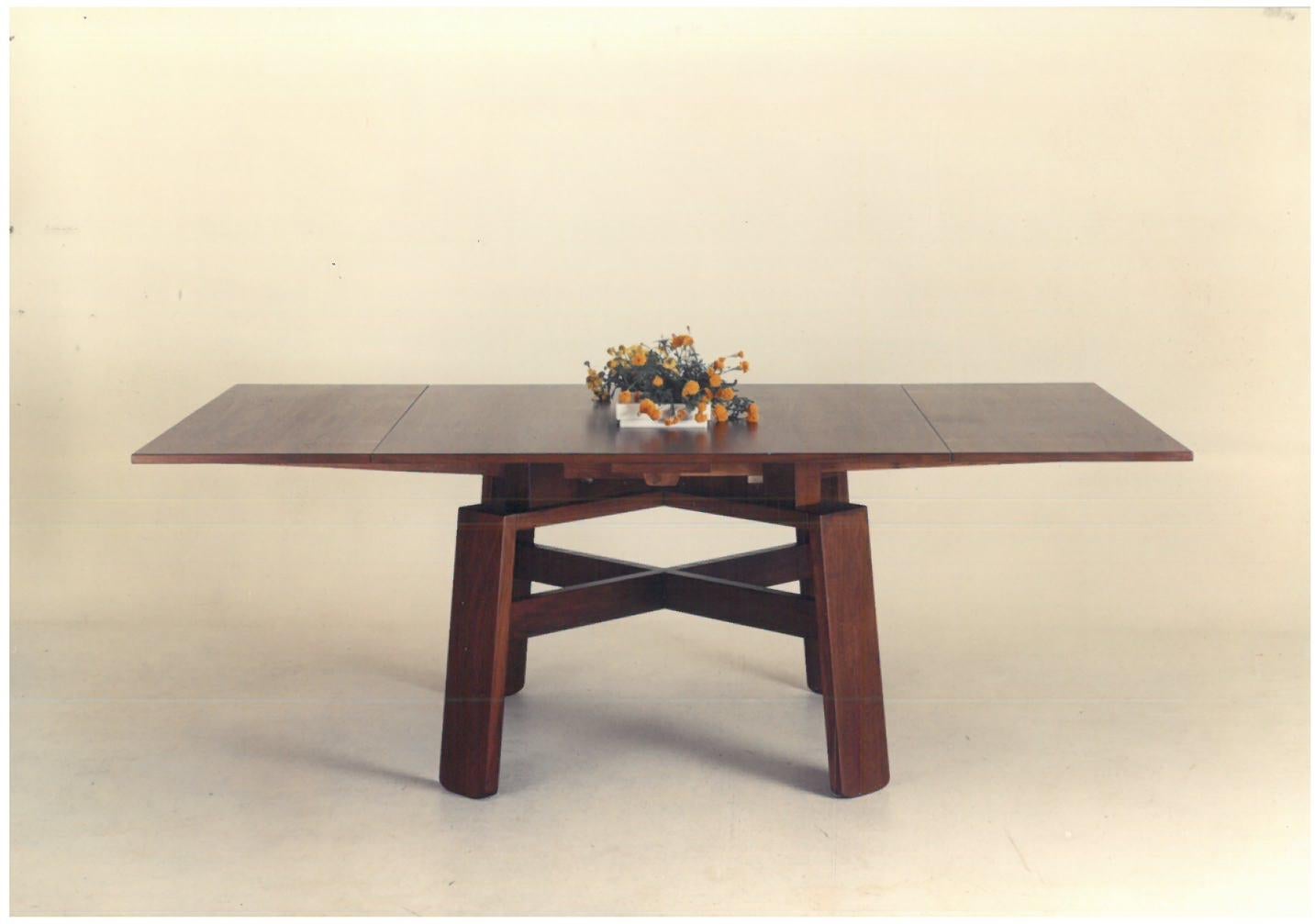 dining table Pranzo 611.1 by Silvio Coppola for Bernini, 1964 For Sale 4