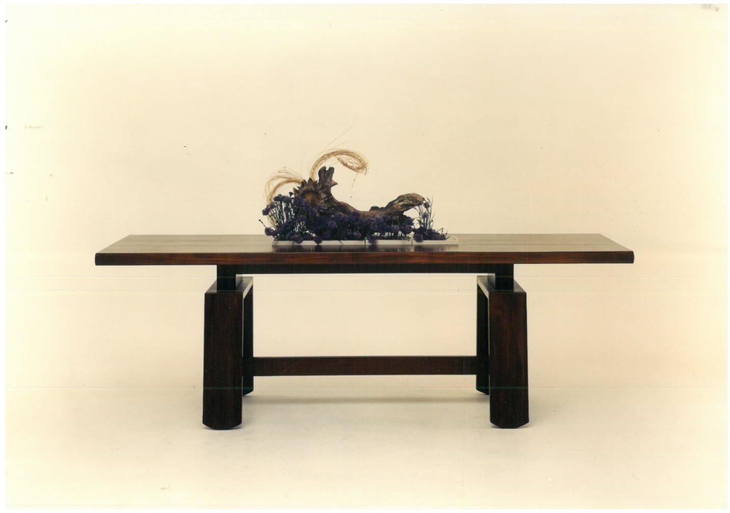 dining table Pranzo 611.1 by Silvio Coppola for Bernini, 1964 For Sale 3