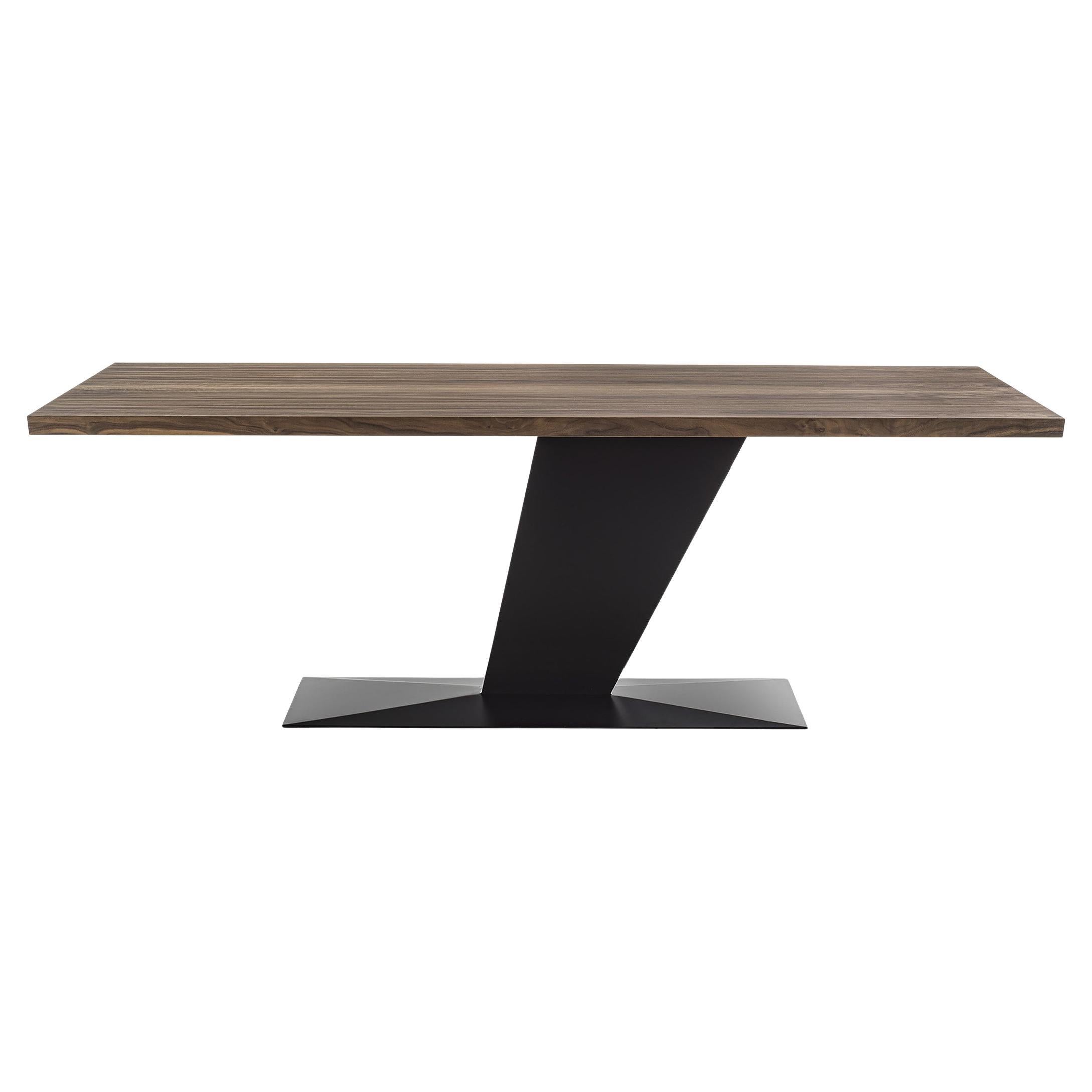 Dining table Riva 1920 Solid Blues - Authentic Design W 220 cm 86.6 in - Walnut