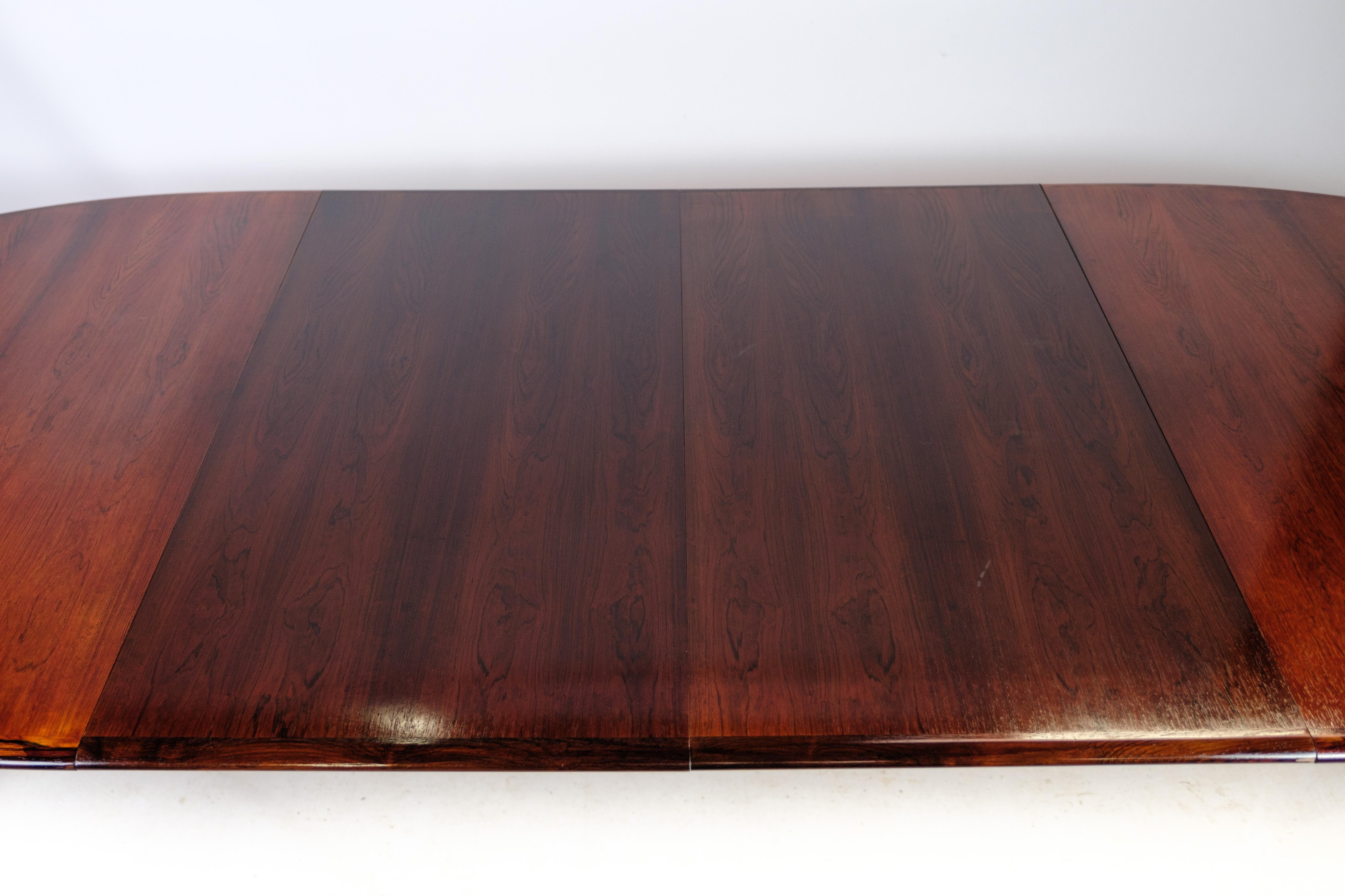 Dining Table Made In Rosewood By Arne Vodder From 1960s For Sale 3